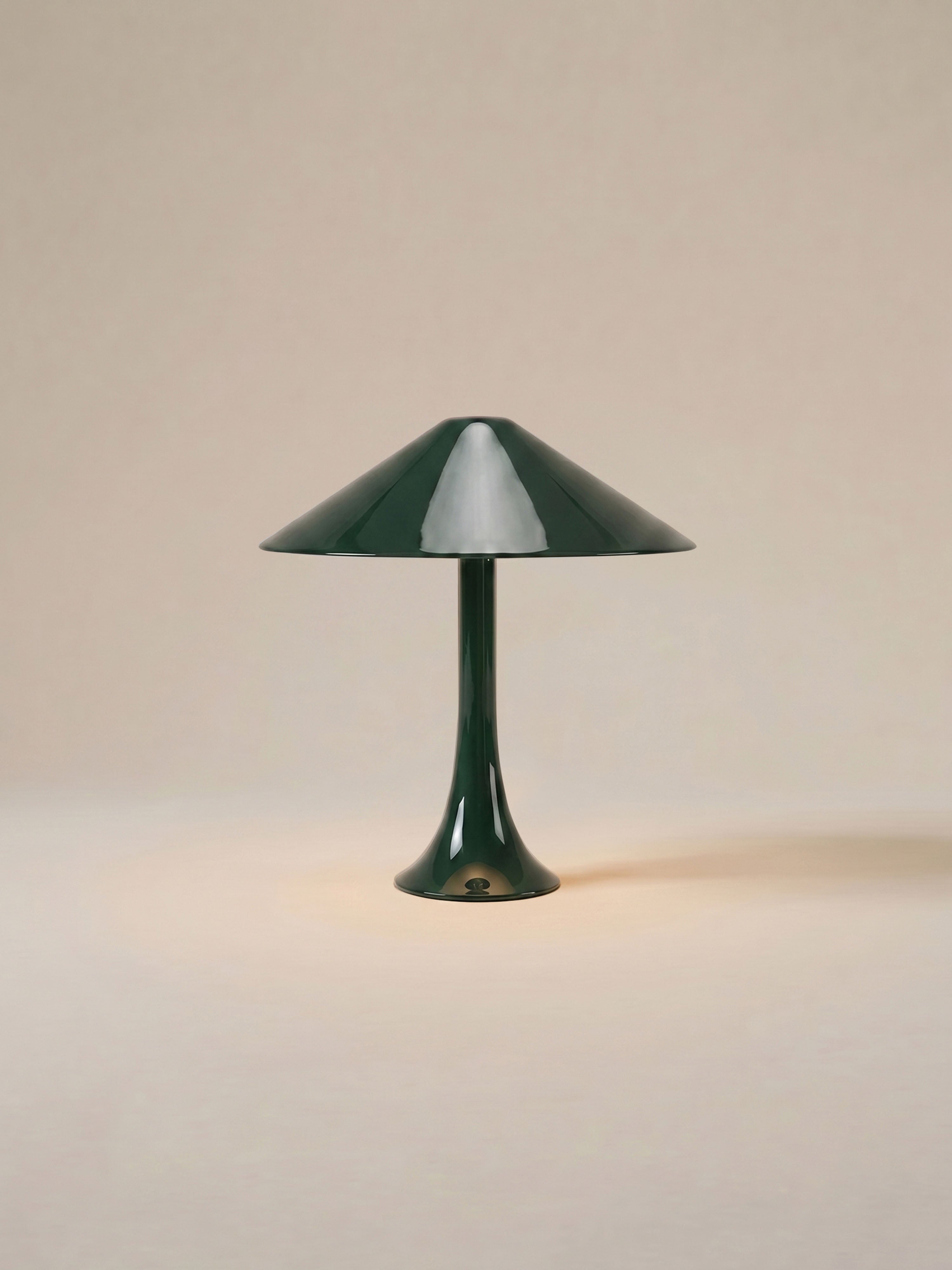 Nova Large Portable Lamp | Dark Green