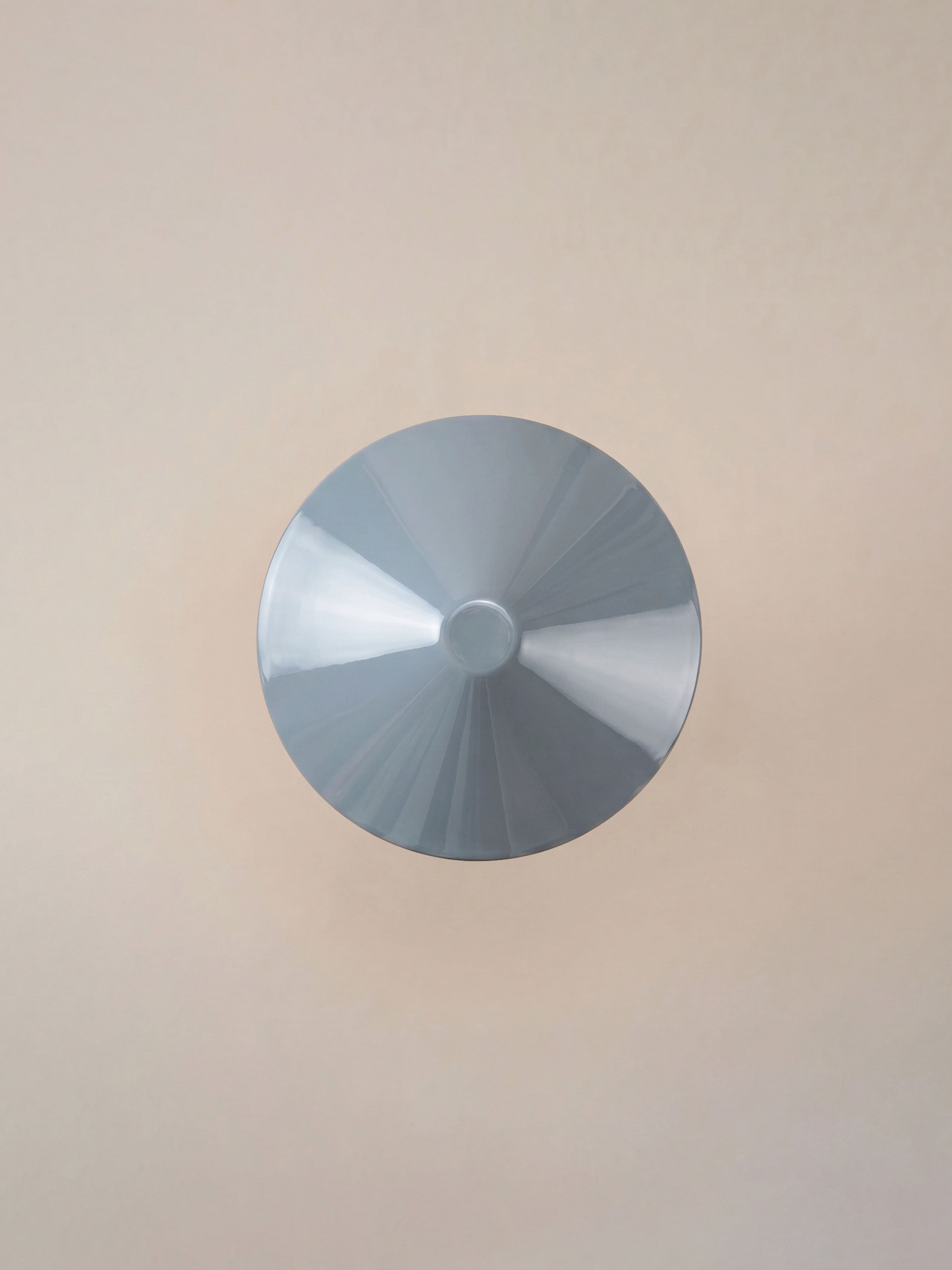 Nova Large Portable Lamp | Grey Base - Aqua Shade