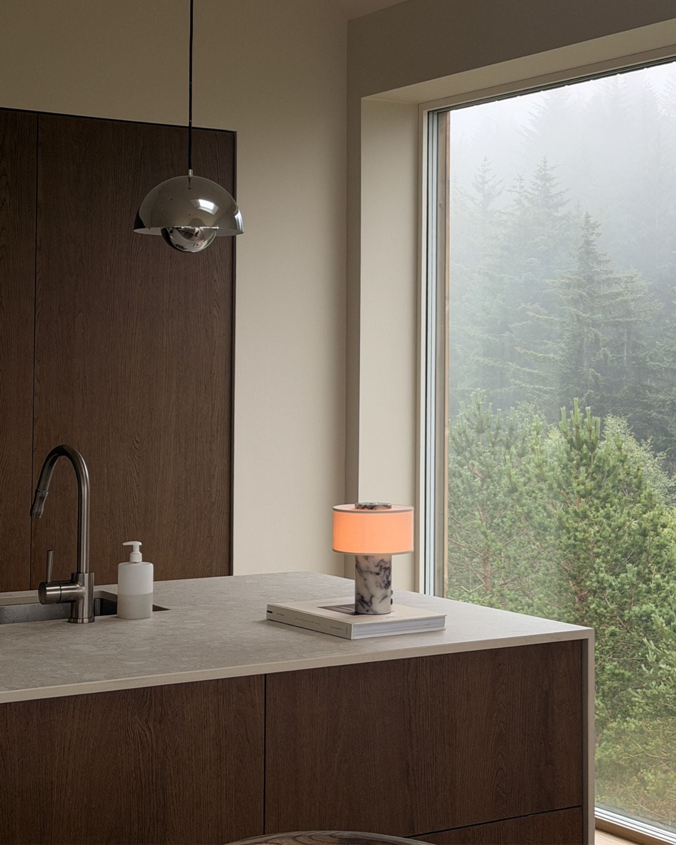 The Original - Auríe Portable Lamp | Calacatta Viola - 9.5"