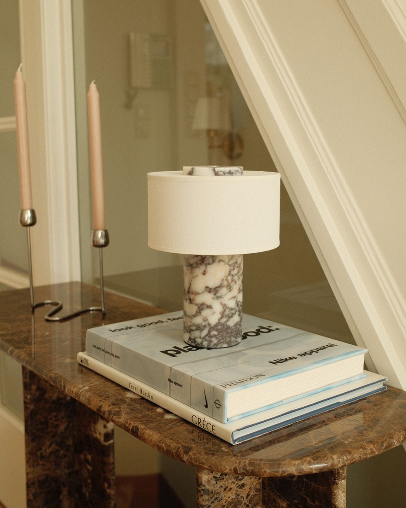 The Original - Auríe Portable Lamp | Calacatta Viola - 9.5"