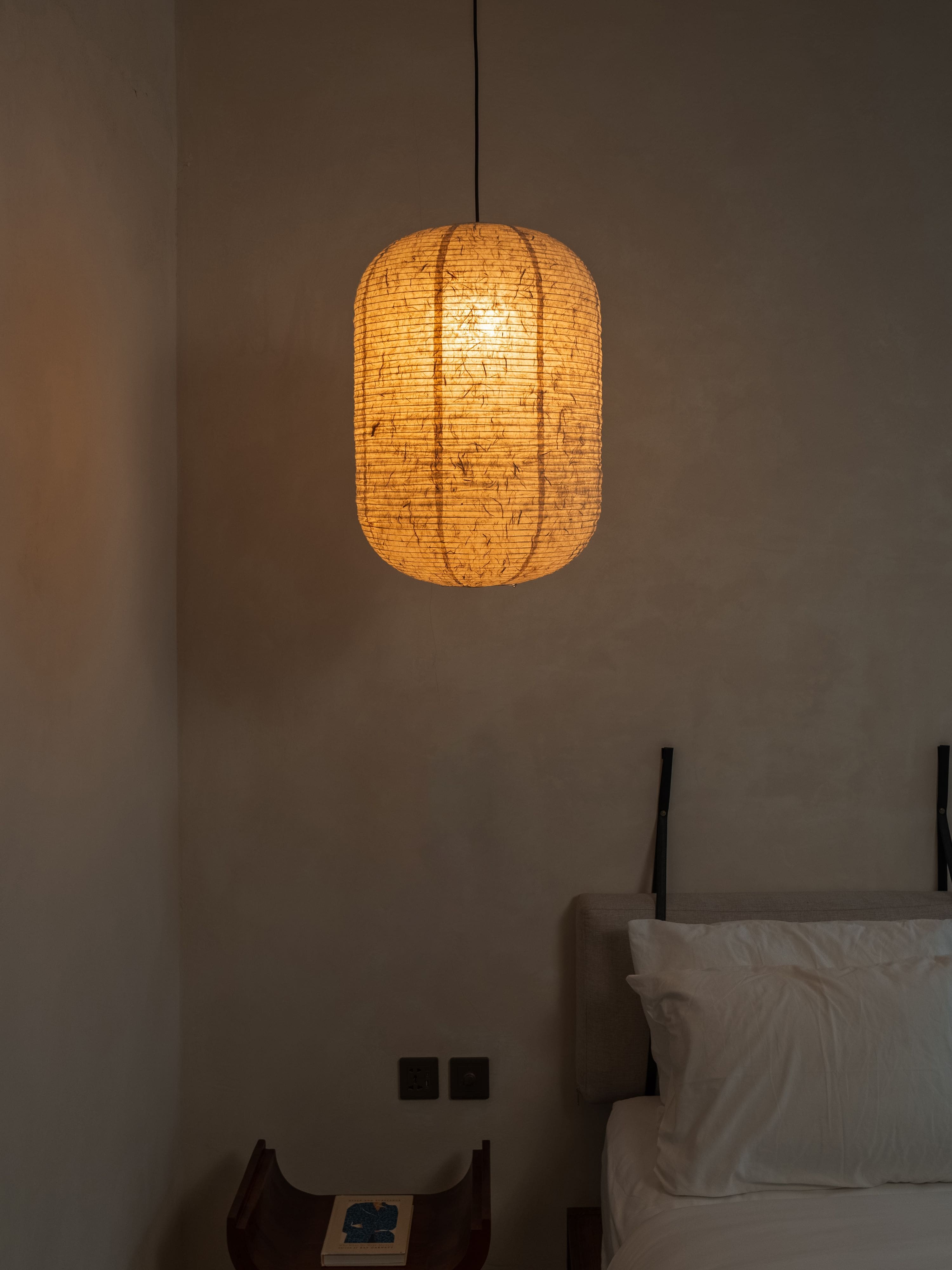 Pre-Order | IKIN Pendant B2 | Natural Mulberry Paper | Oval Shape - Multiple Sizes