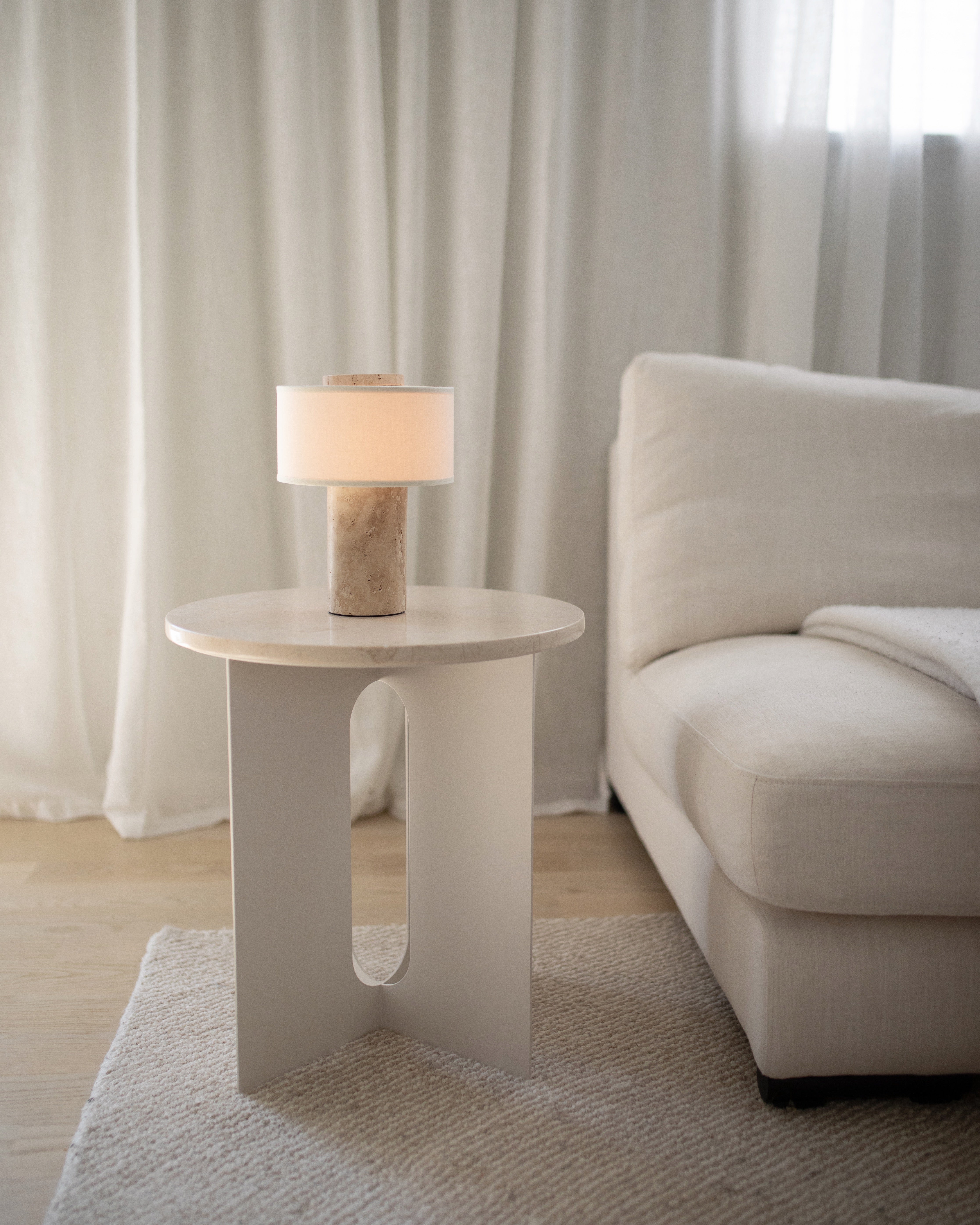 The Original - Auríe Portable Lamp | Travertine - 9.5"