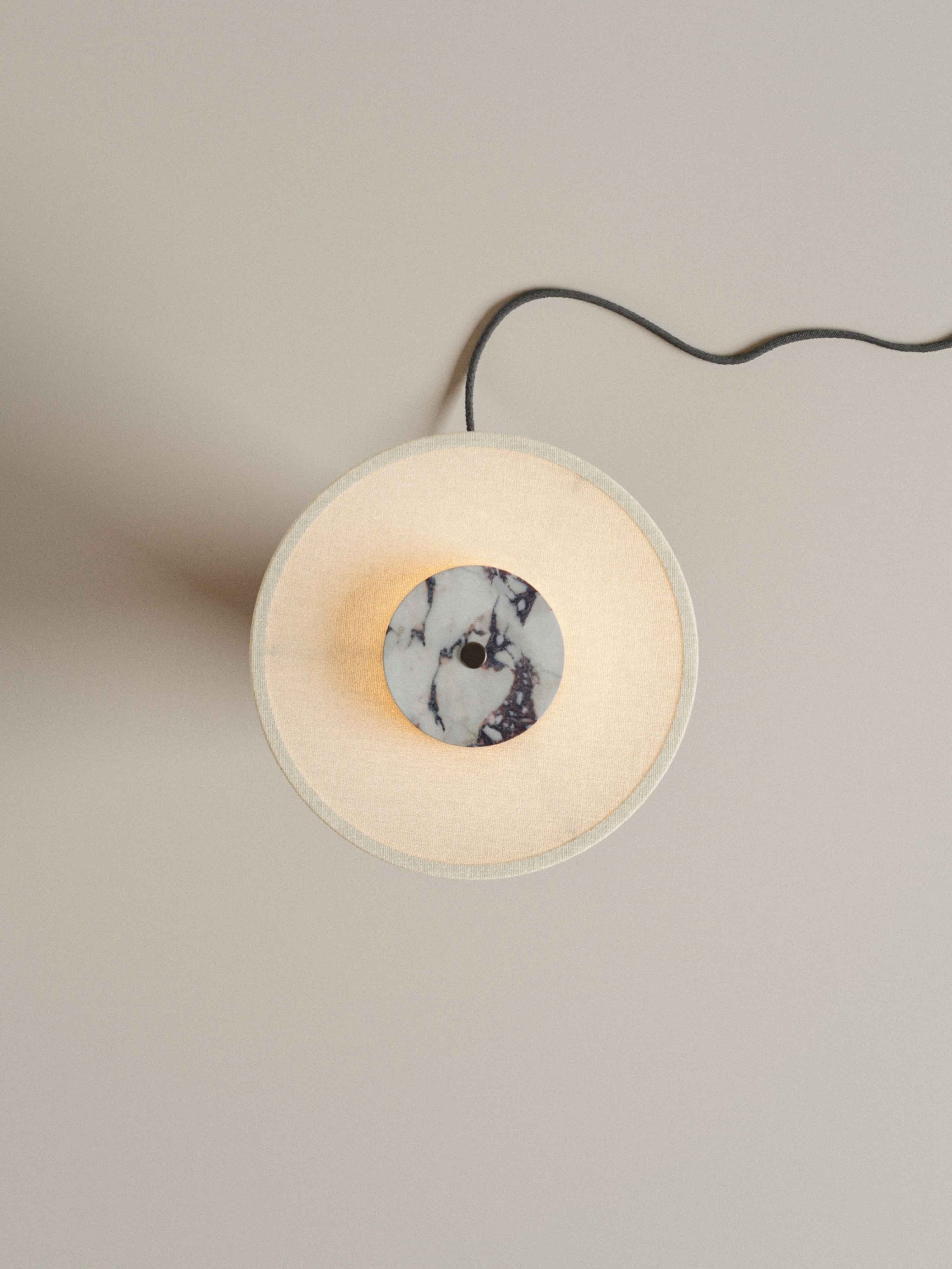 The Original - Auríe Large Lamp | Calacatta Viola 13.5"