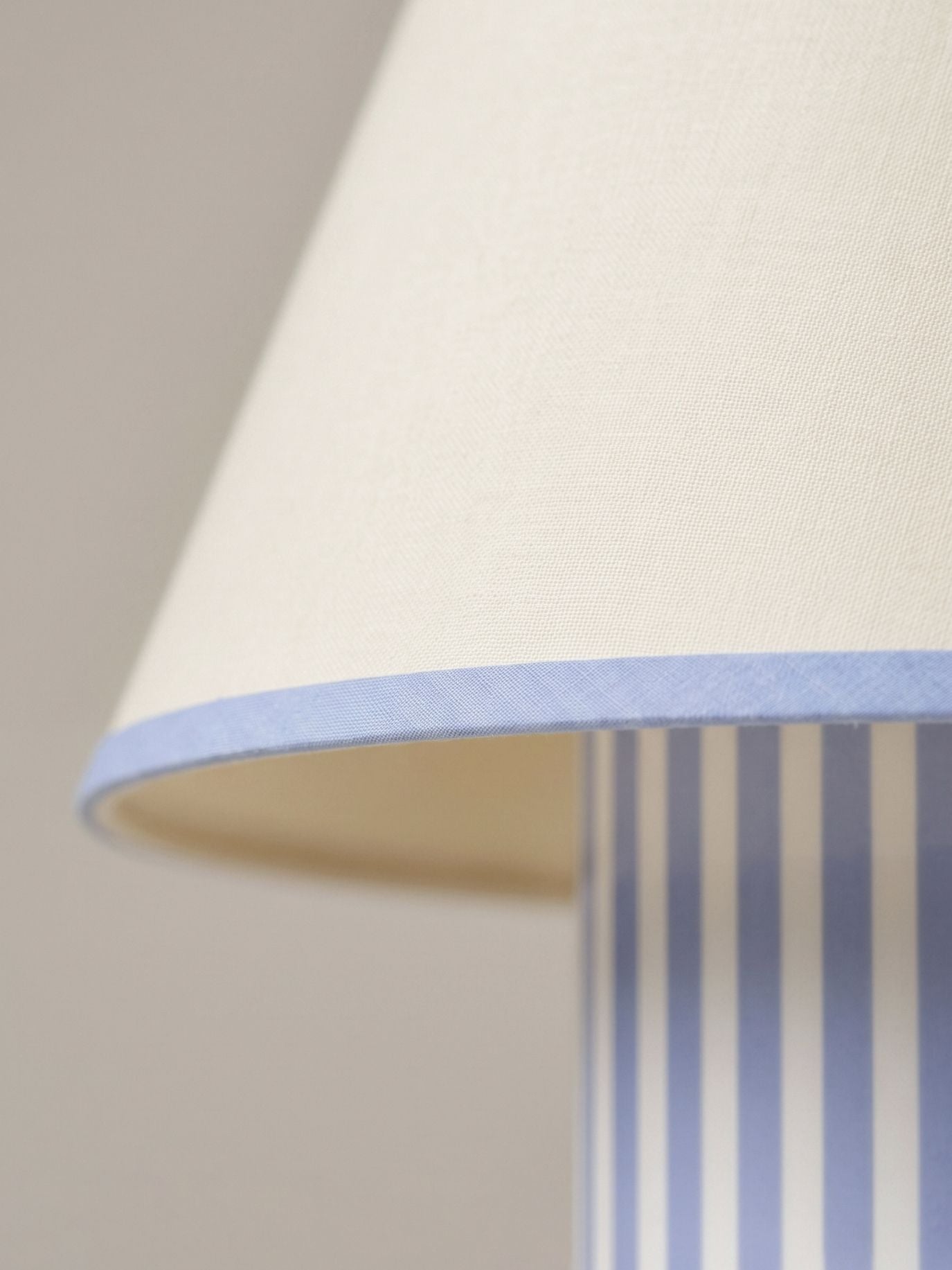 The Original - Aurel Portable Lamp | Linen - Blue & White