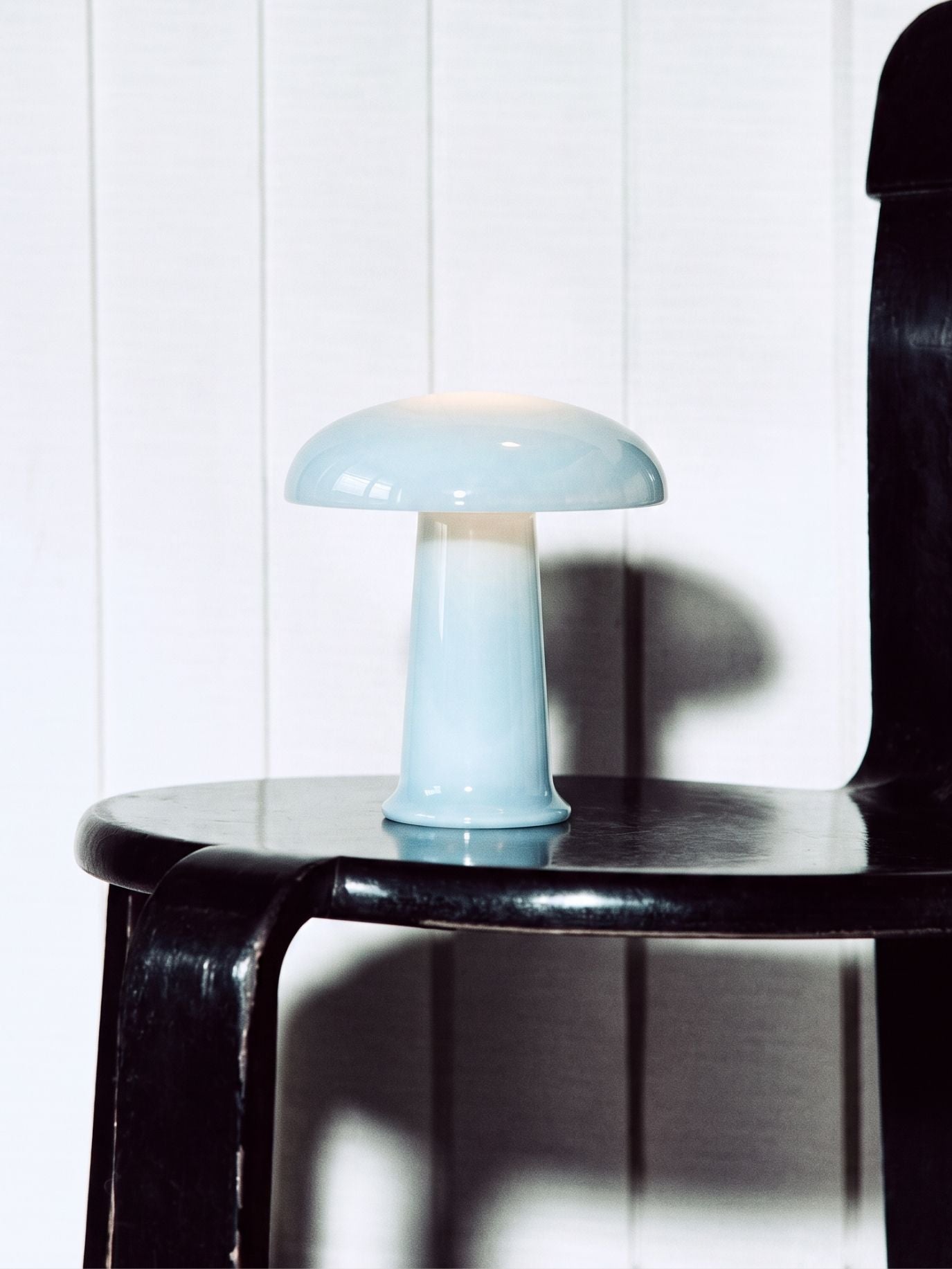 Cera Mini Portable Lamp | Blue Glass