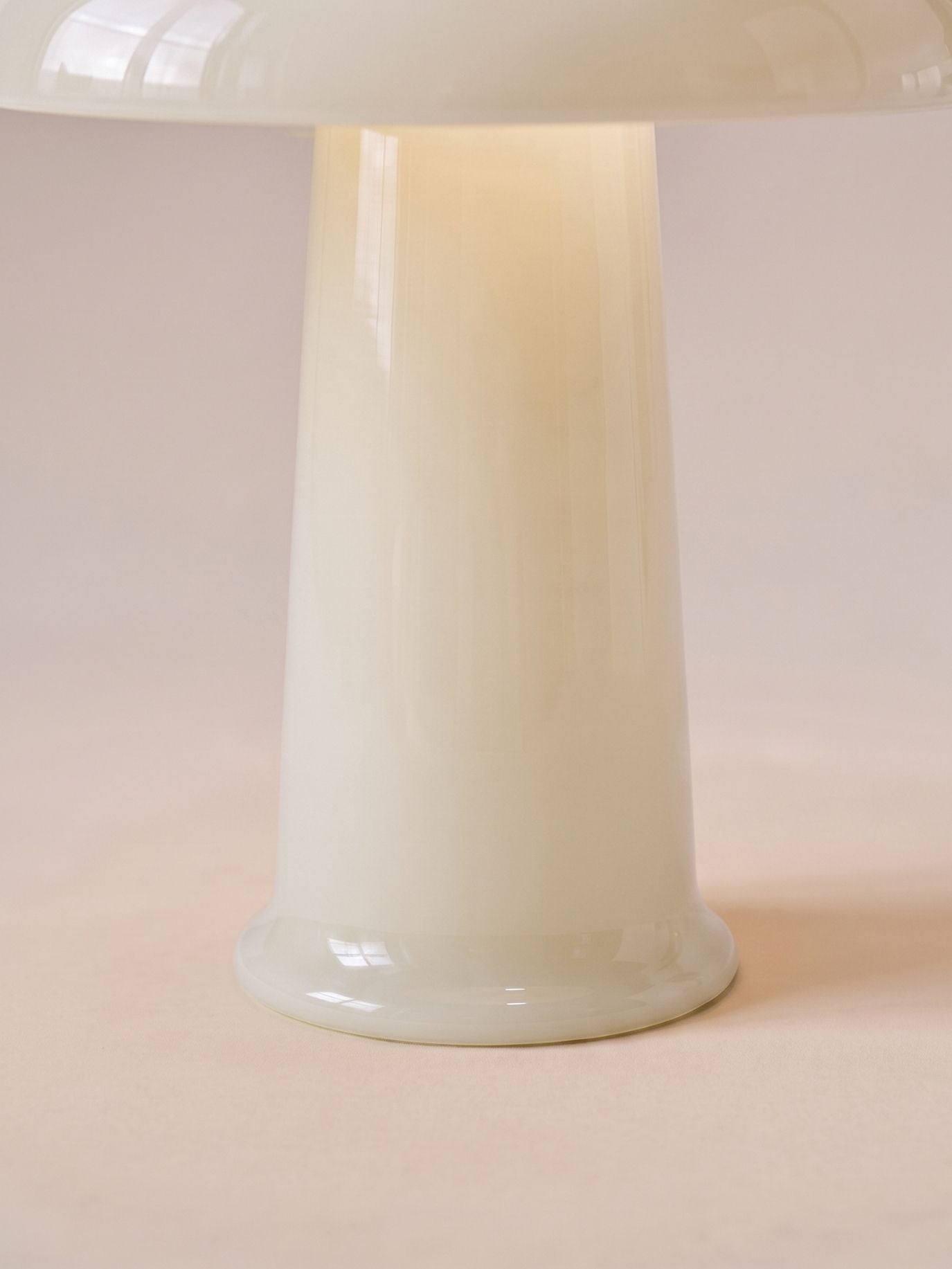 Cera Mini Portable Lamp | Yellow Glass