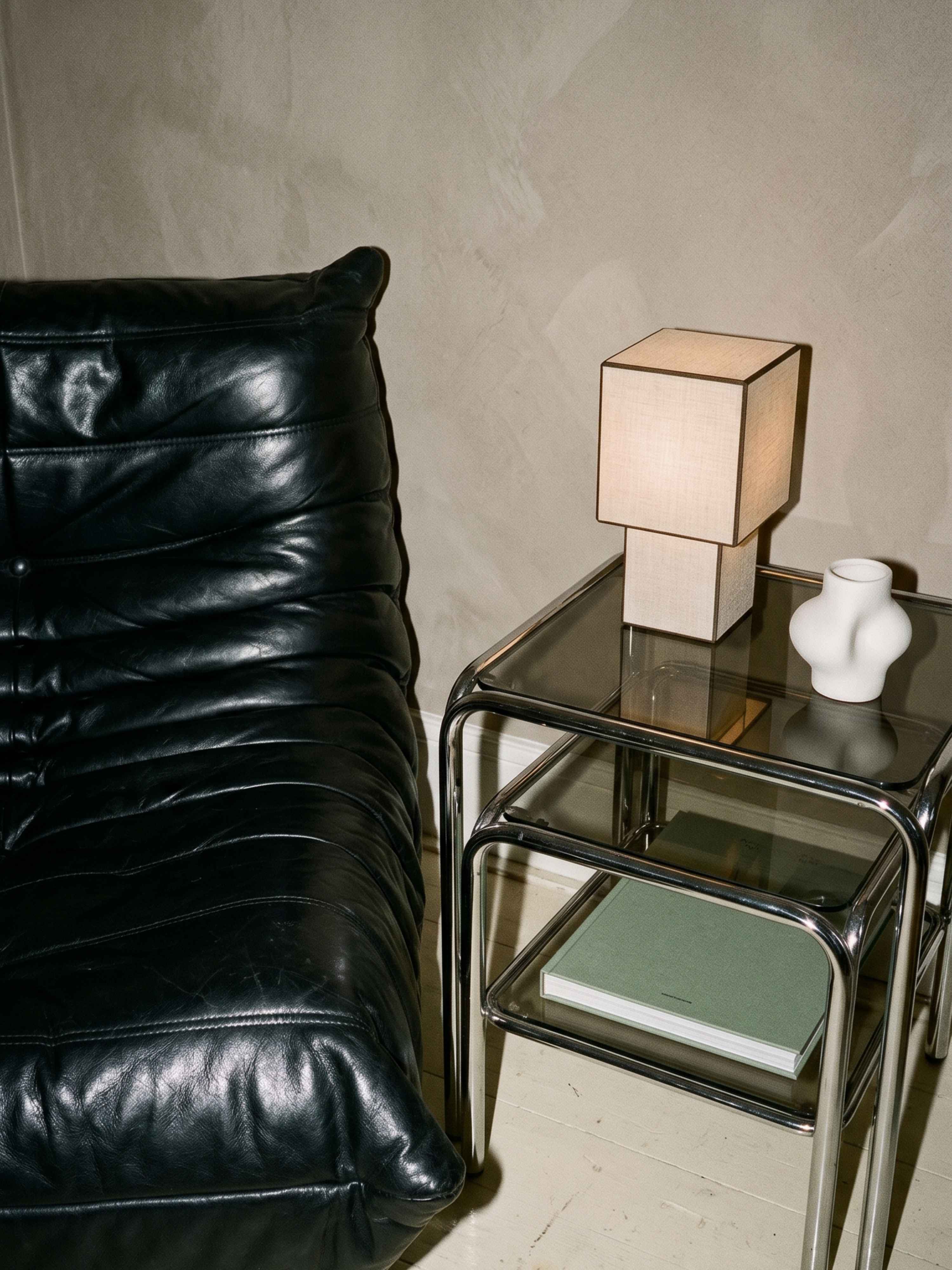 Forma Portable Lamp | Linen