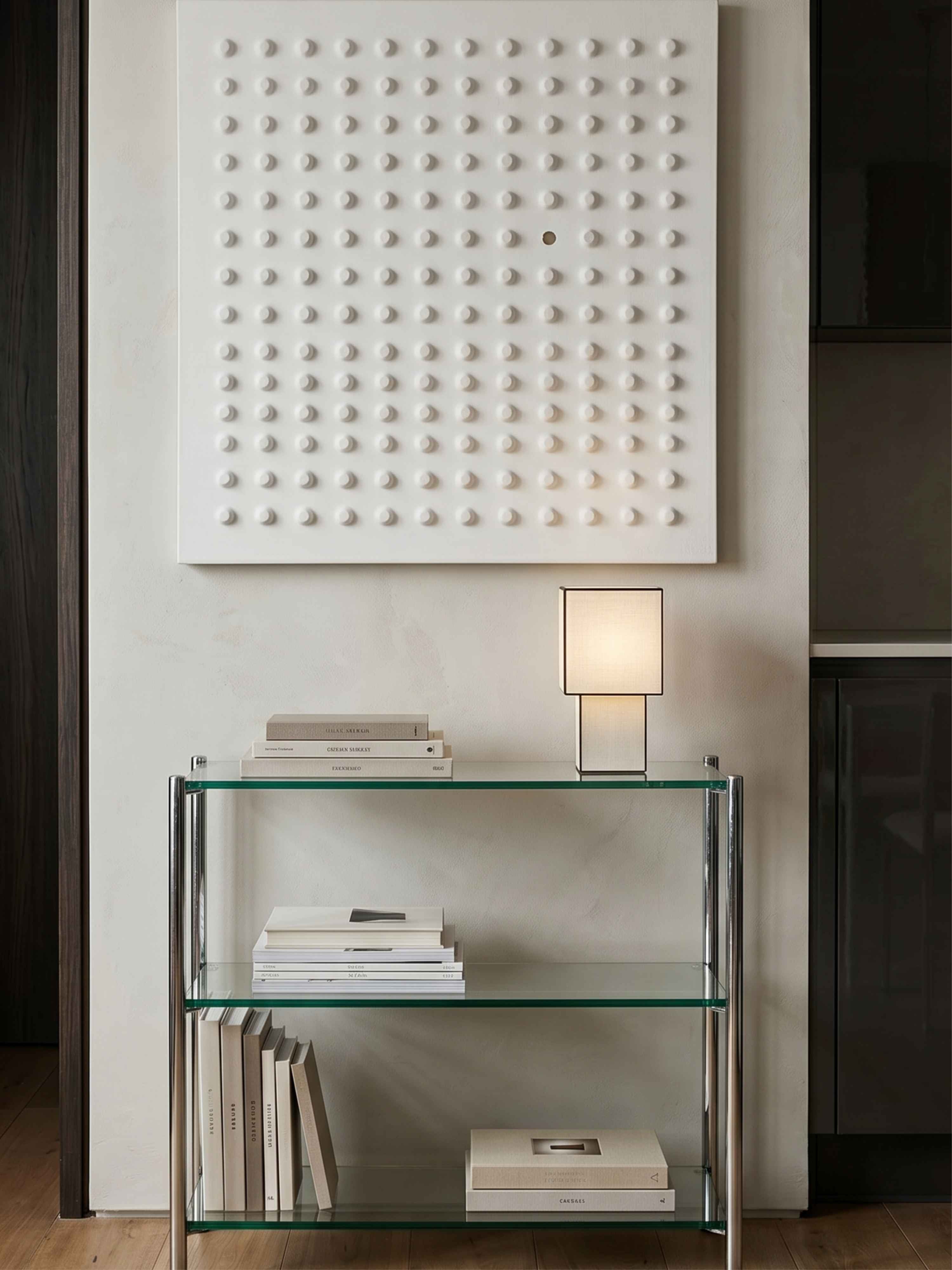 Forma Portable Lamp | Linen