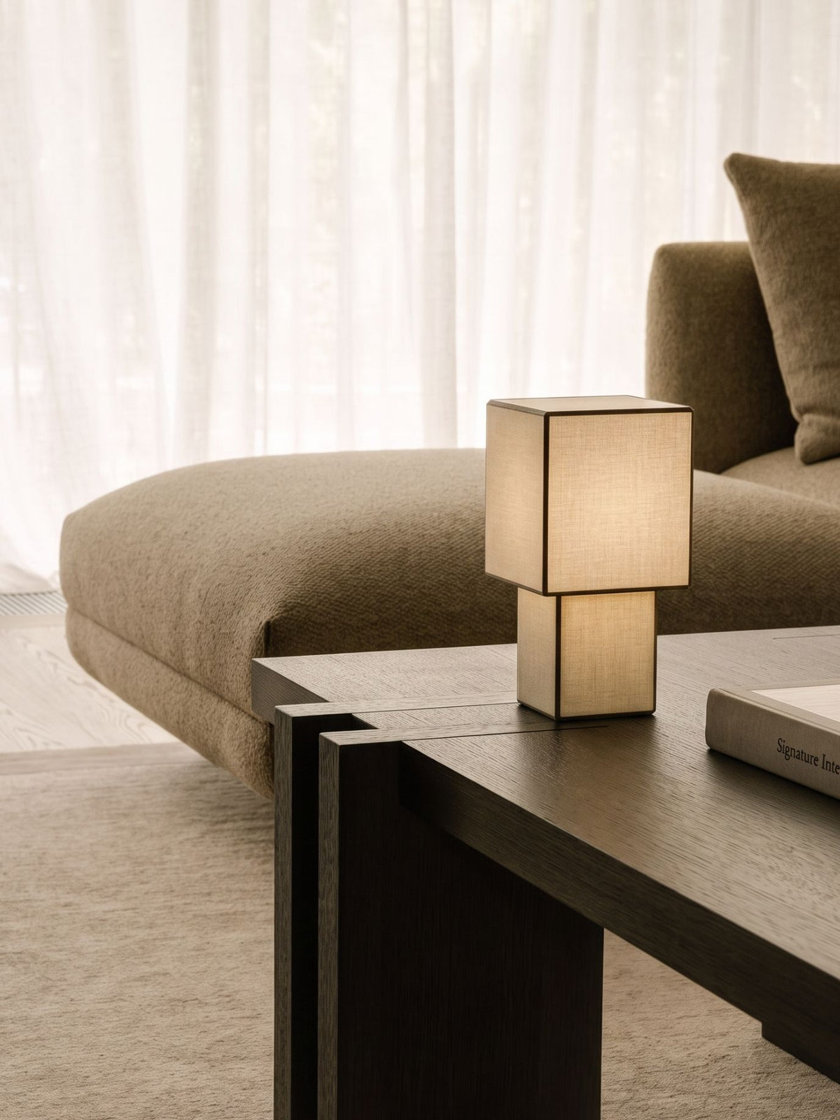 The Original - Forma Portable Lamp | Linen