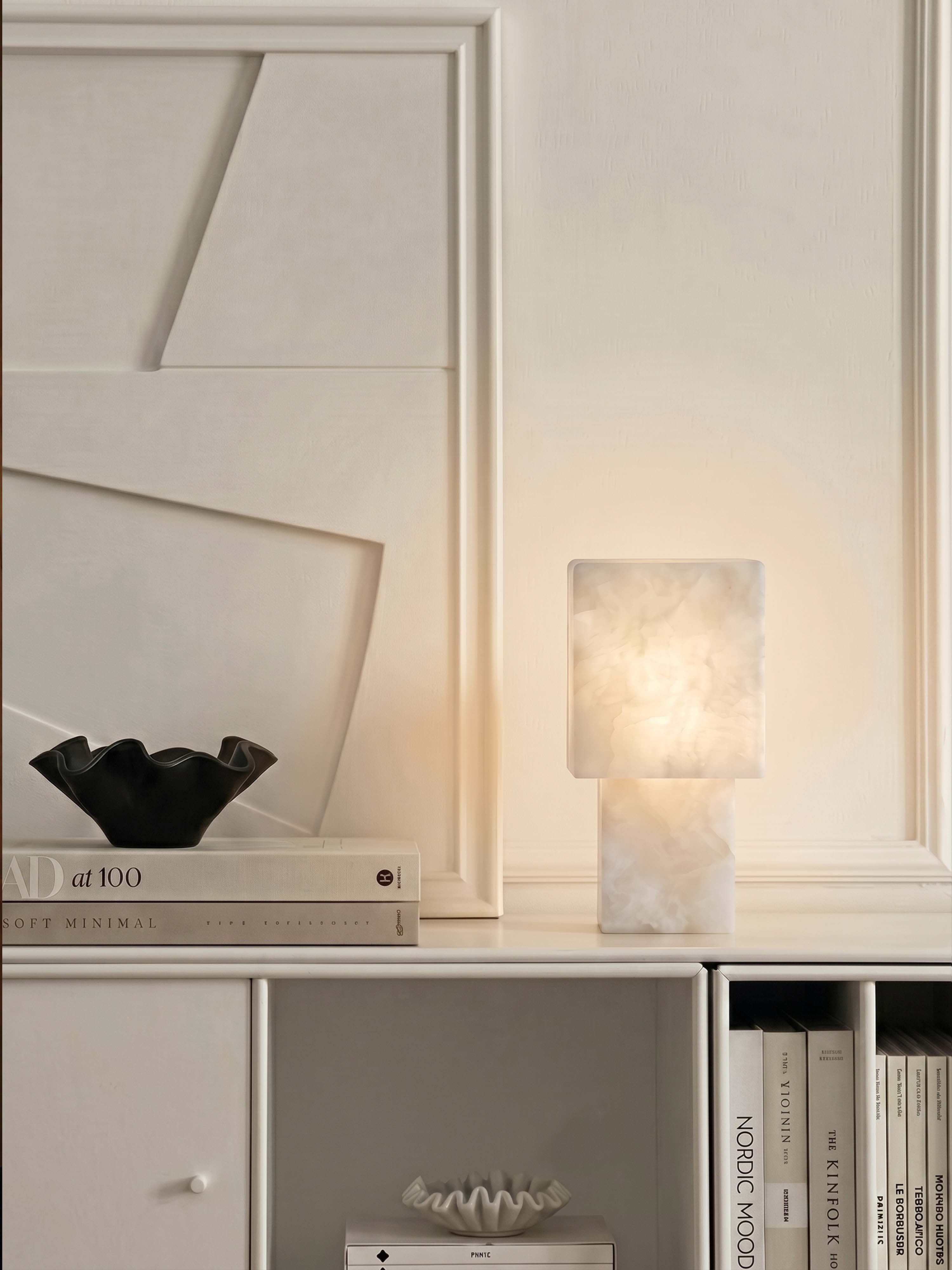 Lampe Portable Maríel | Bleu Céramique