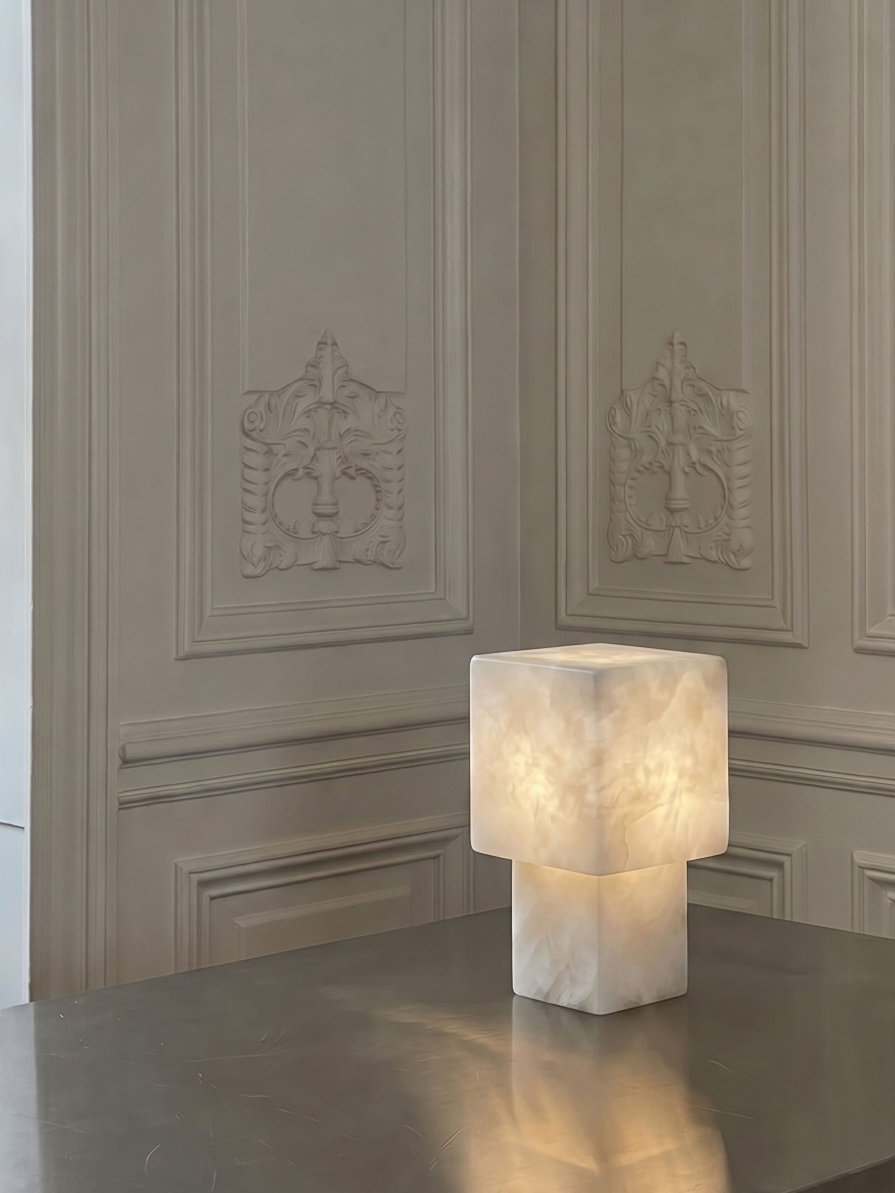 Lampe Portable Maríel | Bleu Céramique