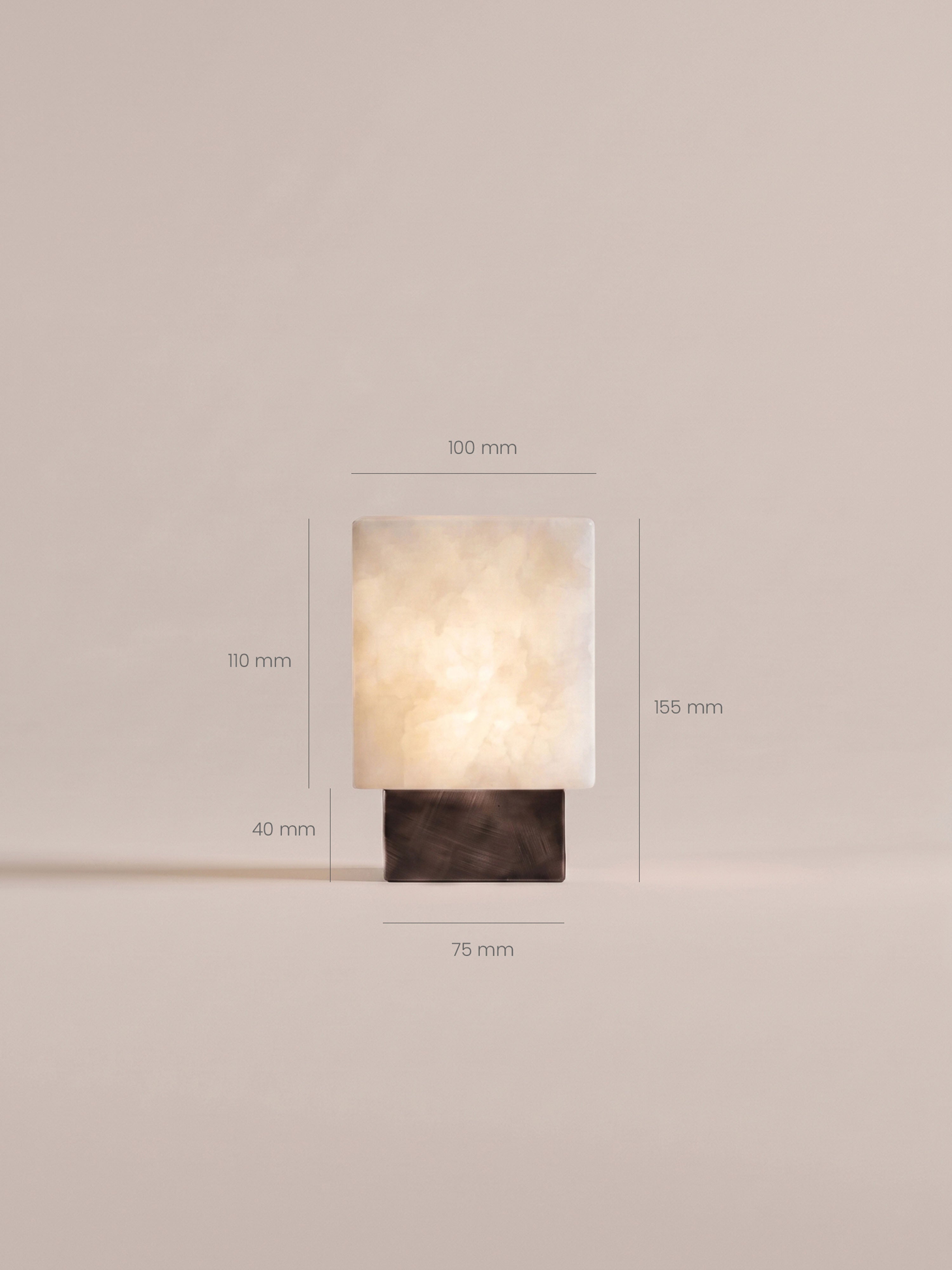 Lampe Portable Maríel | Bleu Céramique