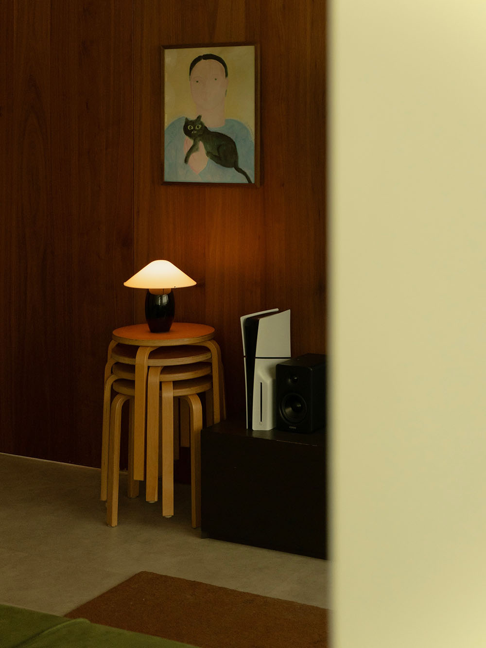 The Original - Maríel Portable Lamp | Black Ceramic