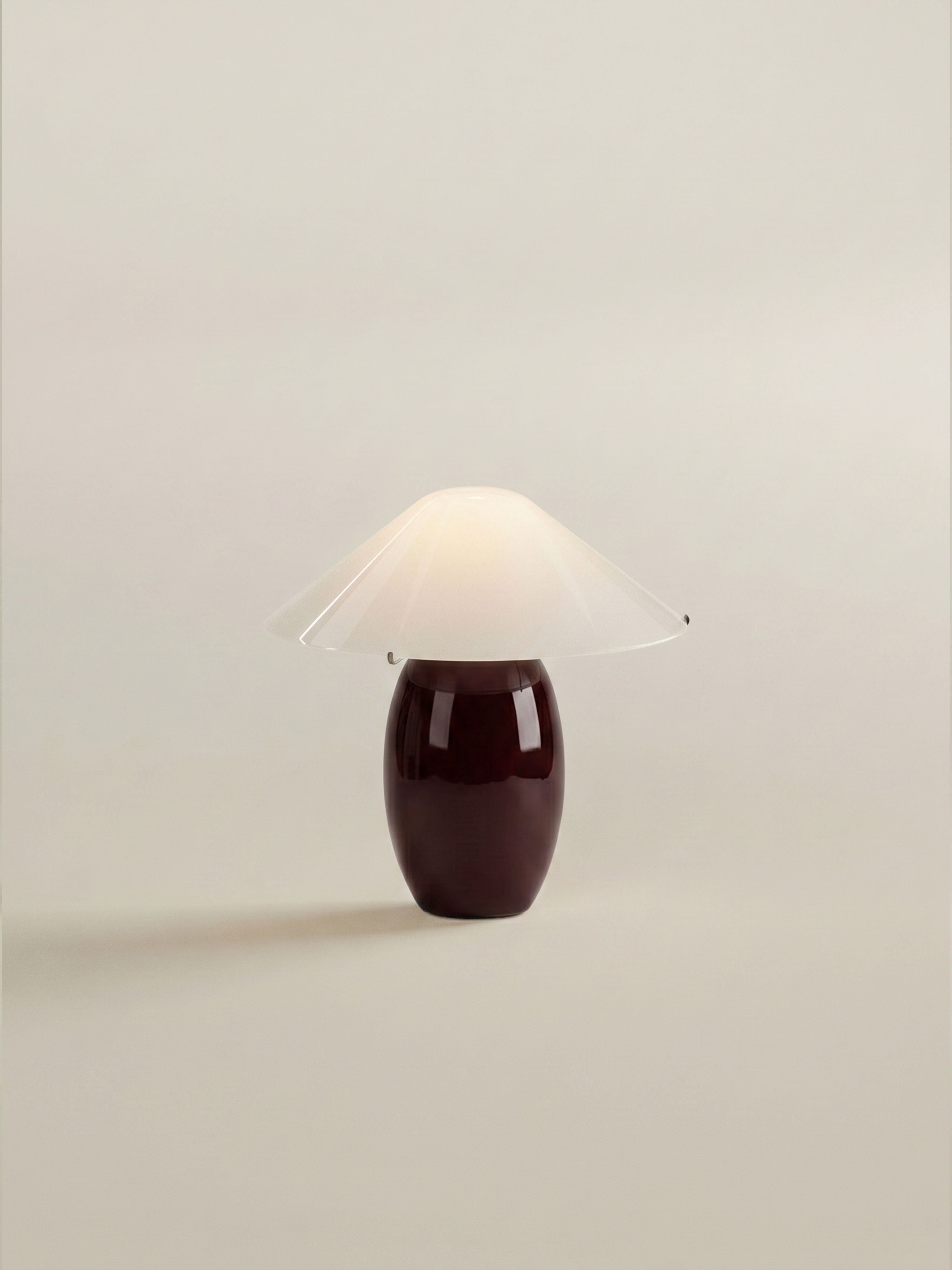 Maríel Portable Lamp | Red Ceramic