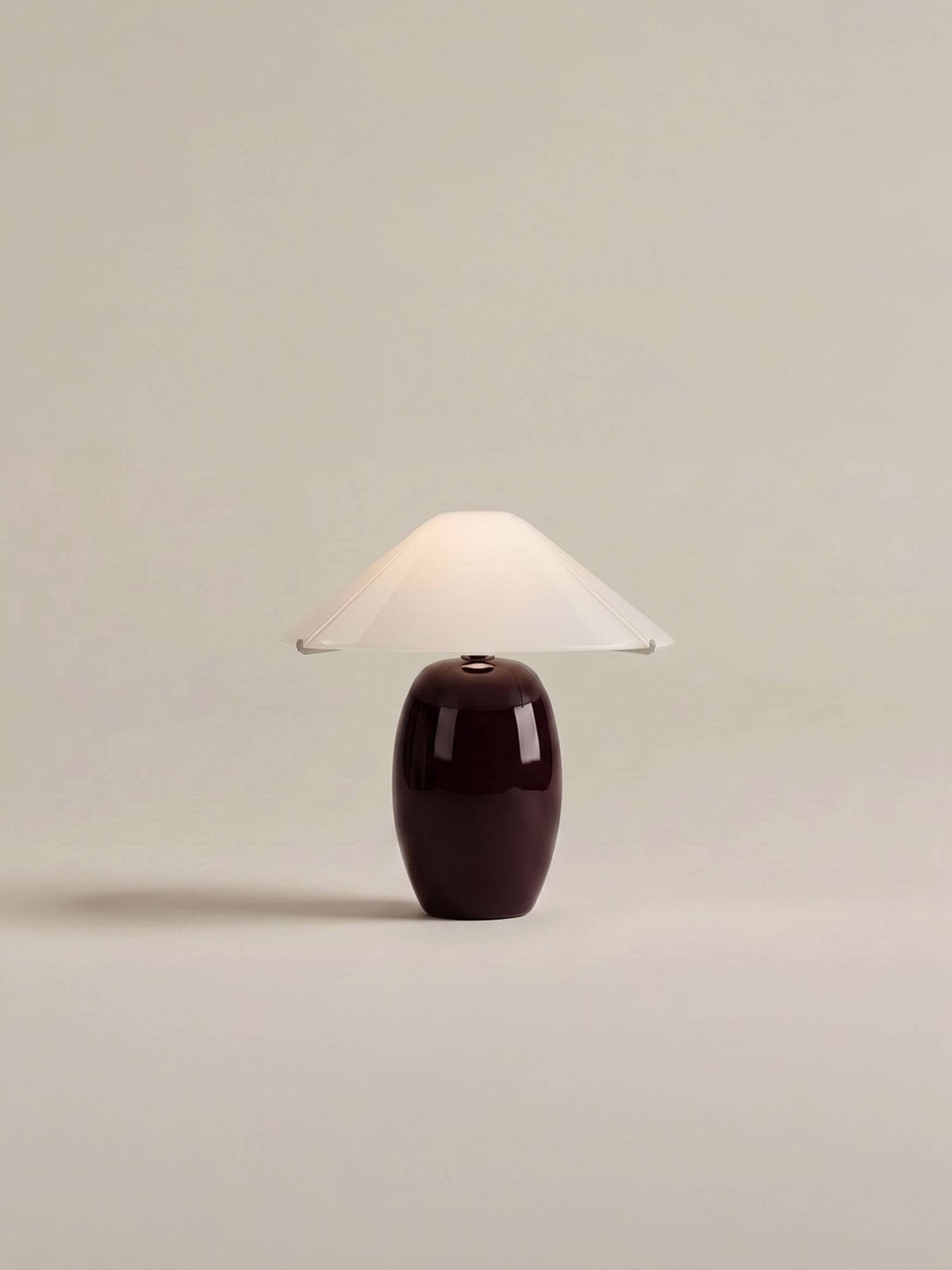 Maríel Portable Lamp | Red Ceramic