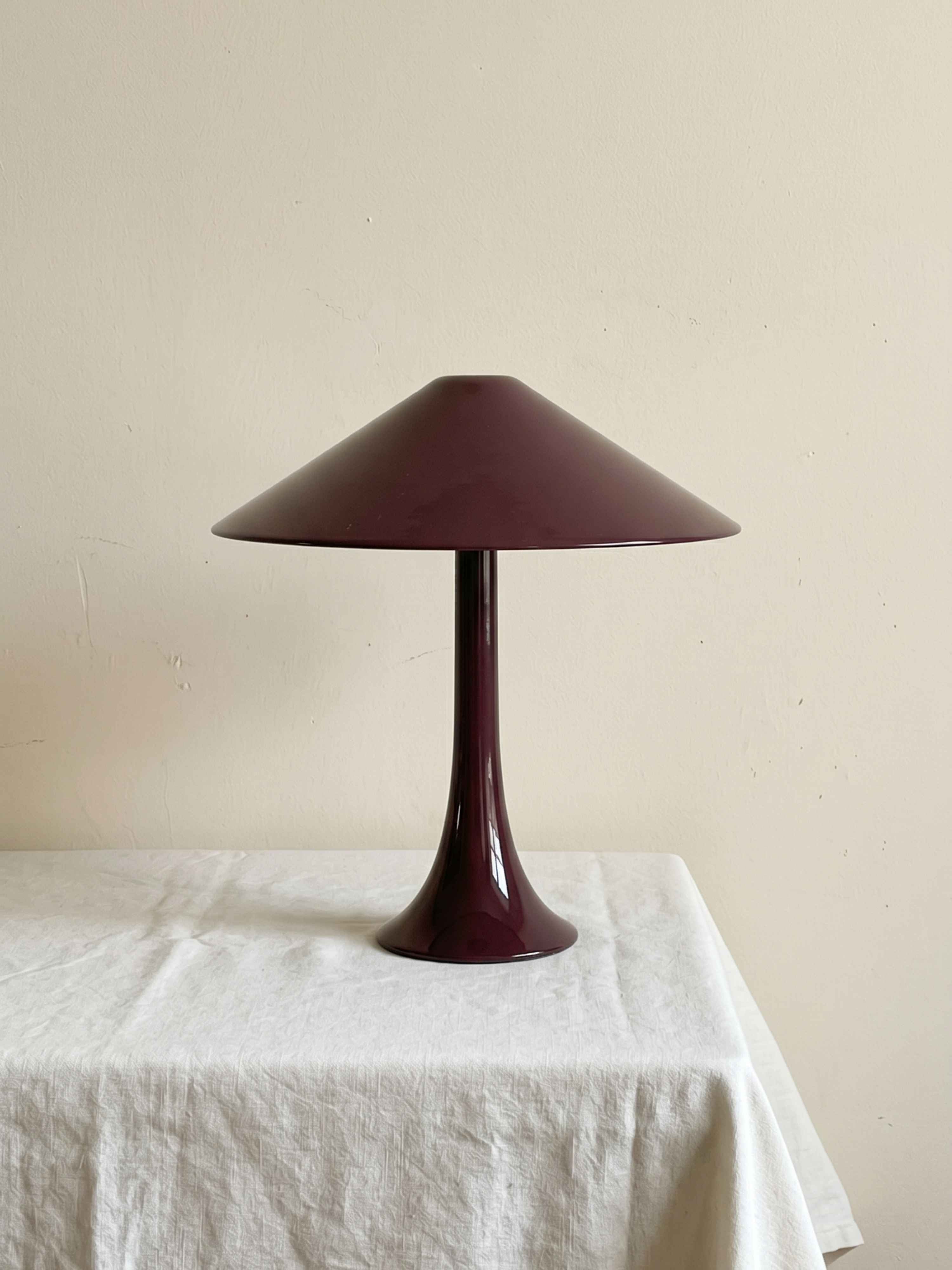 Nova Large Portable Lamp | Burgundy