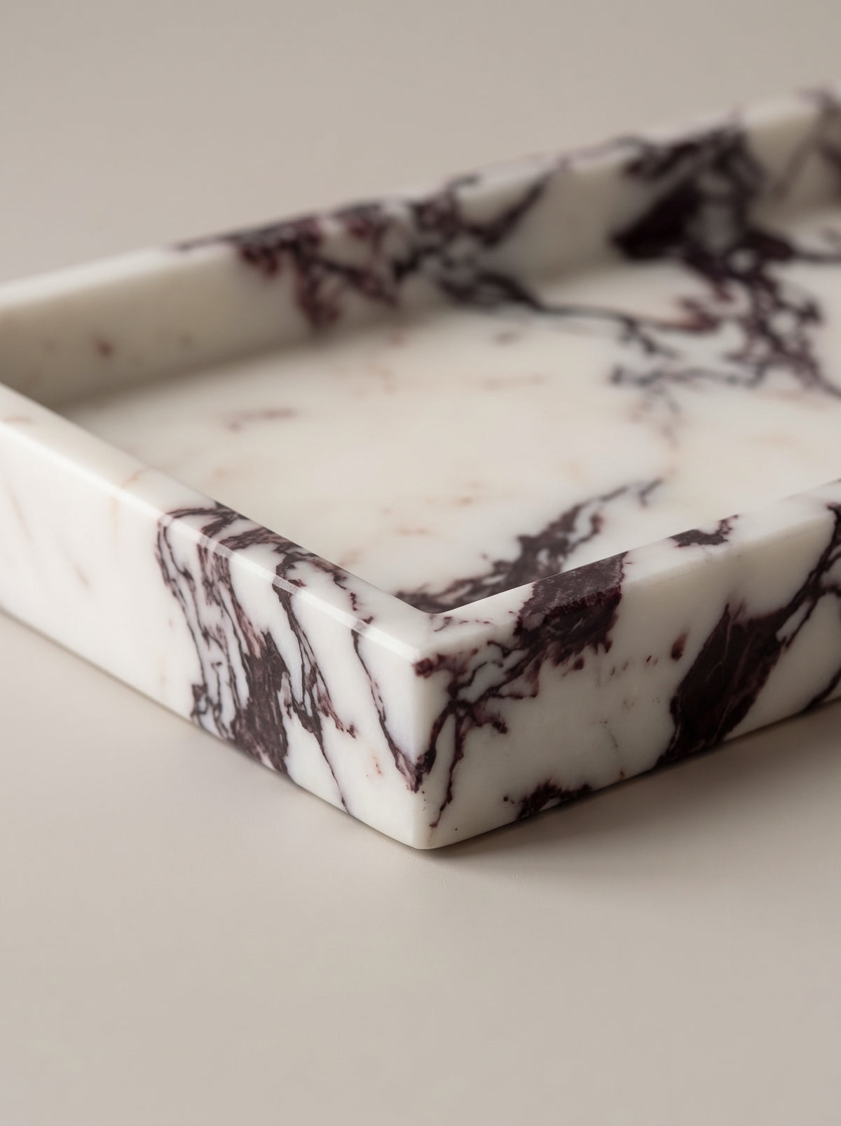 Elva Tray (Set of 2) | Calacatta Viola