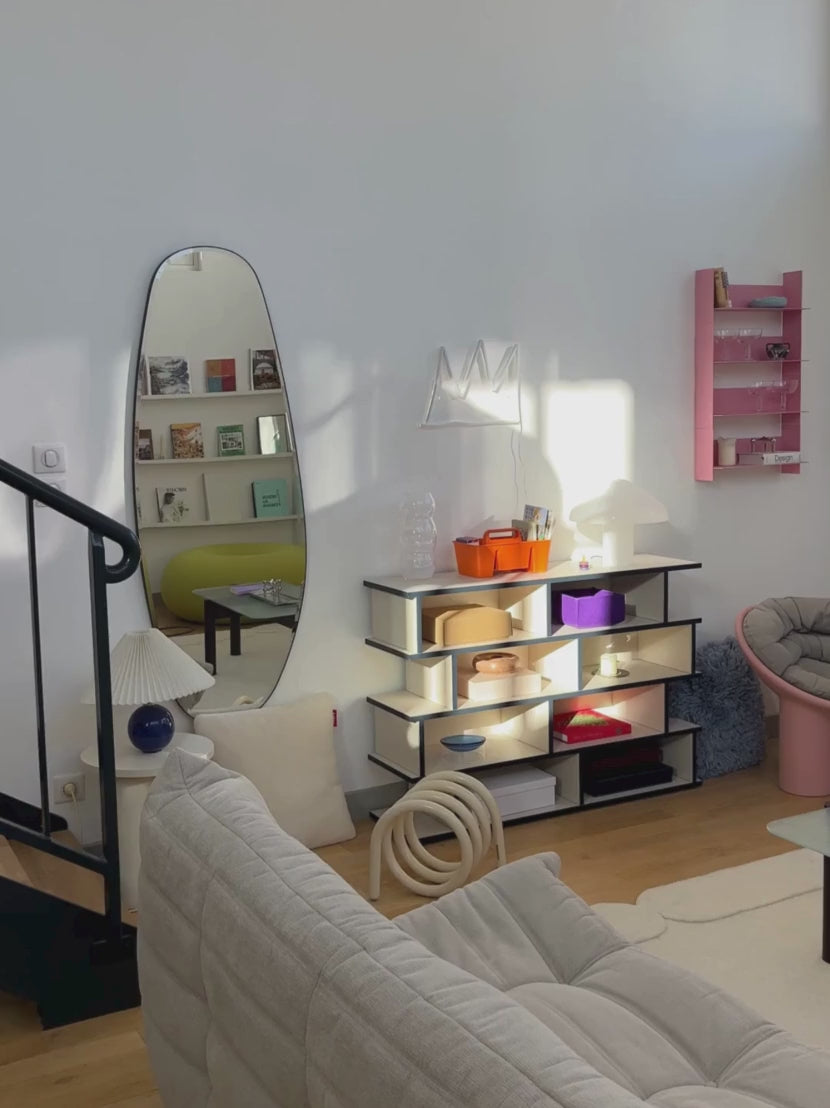 Opal Mirror video featured in a aesthetic living room