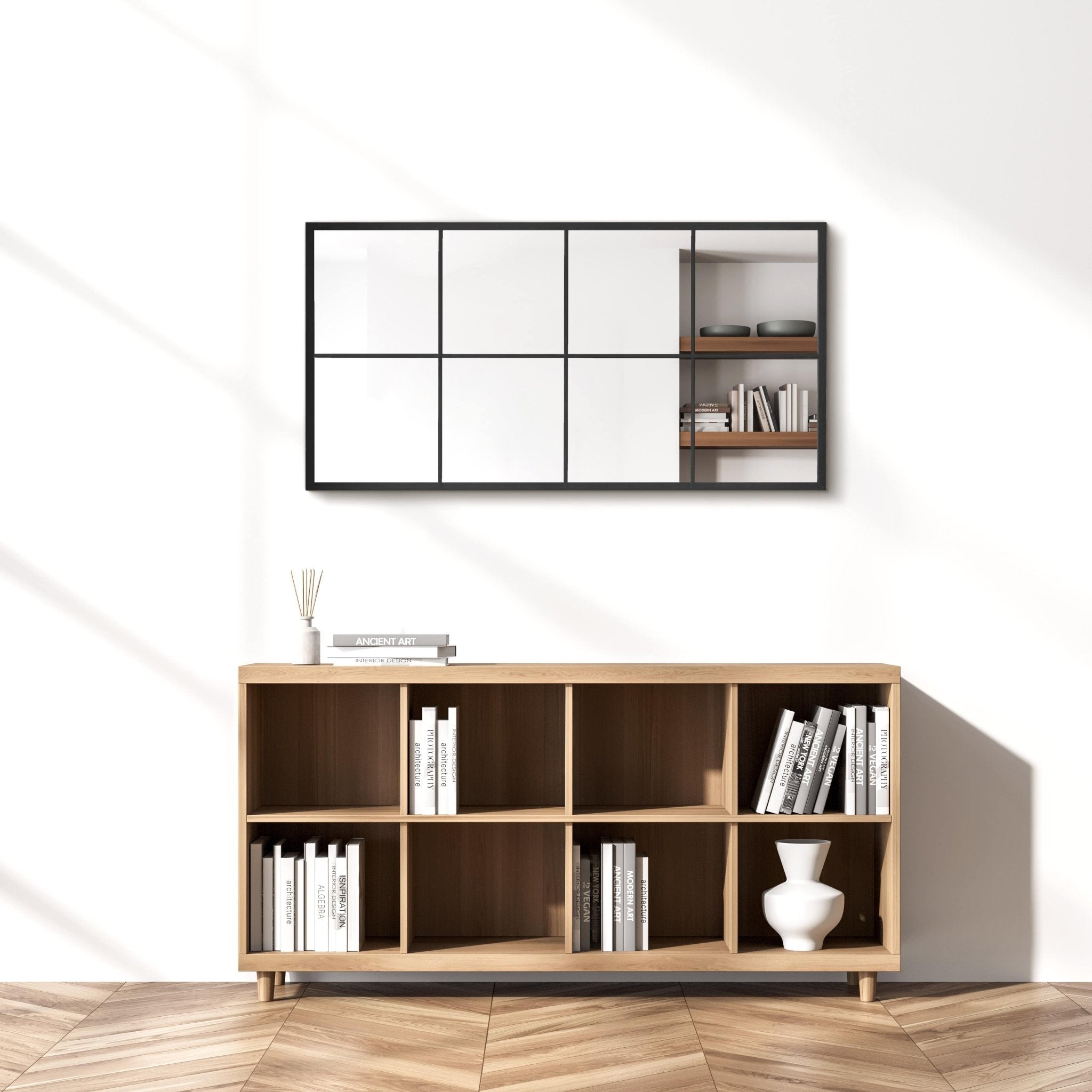 Grid mirror no. 4 | 120 x 60 cm - Blossholm