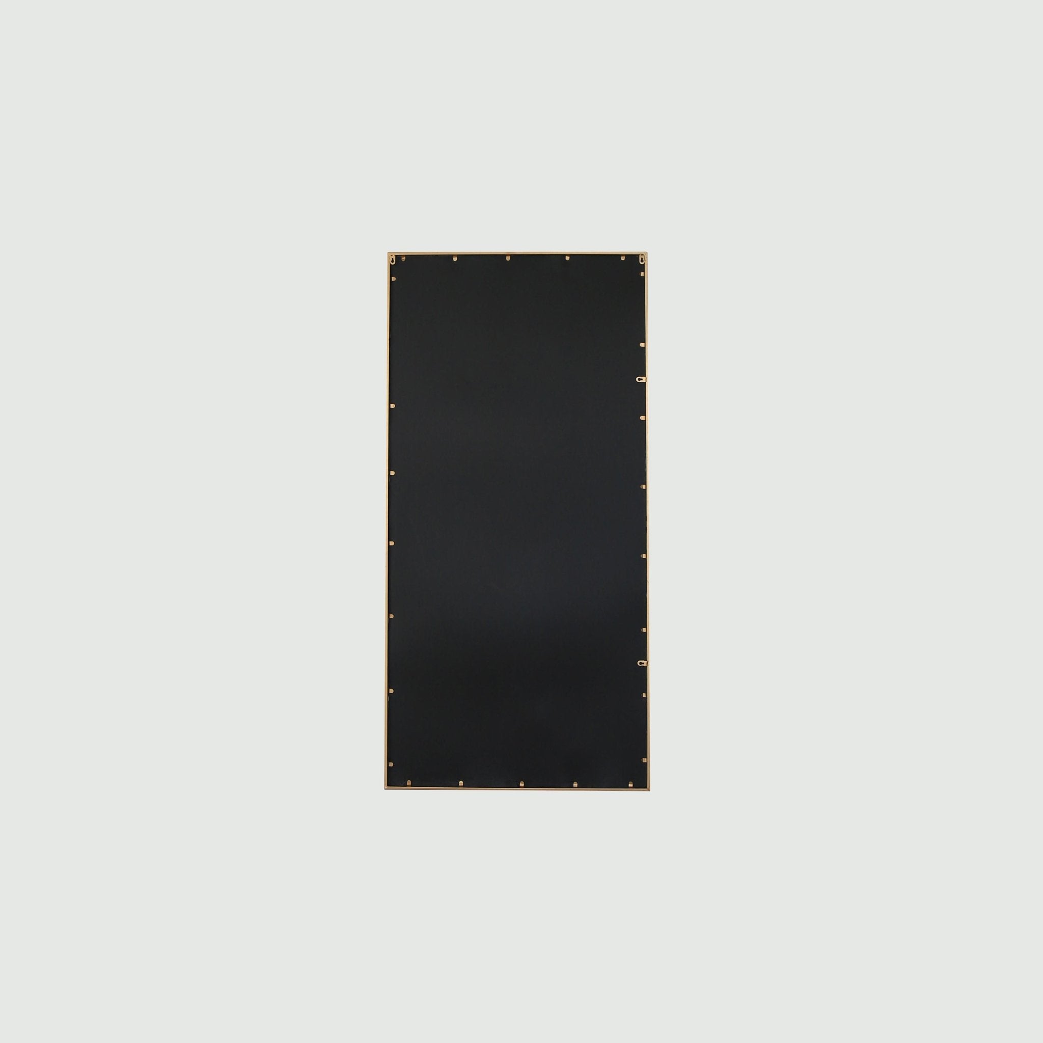 Grid Mirror No.3 | Goldspiegel mit Eisenrahmen 180 × 90 cm - Blossholm