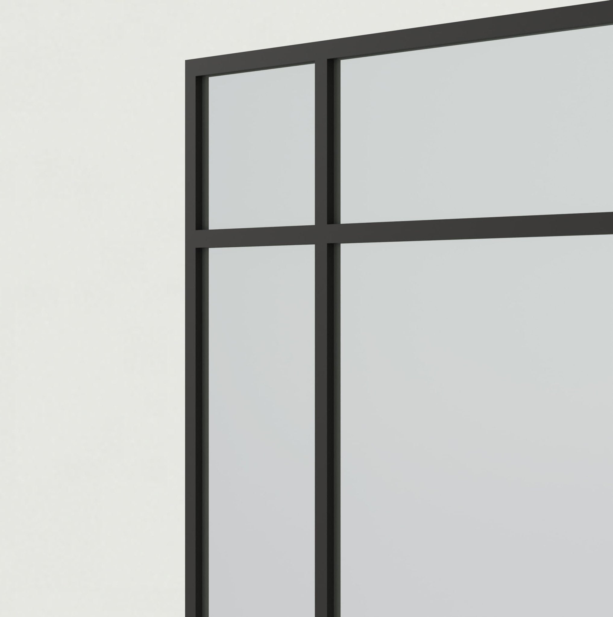 Industrial Mirror No. 1 | Spiegel mit Eisenrahmen | 180 × 90 cm - Blossholm