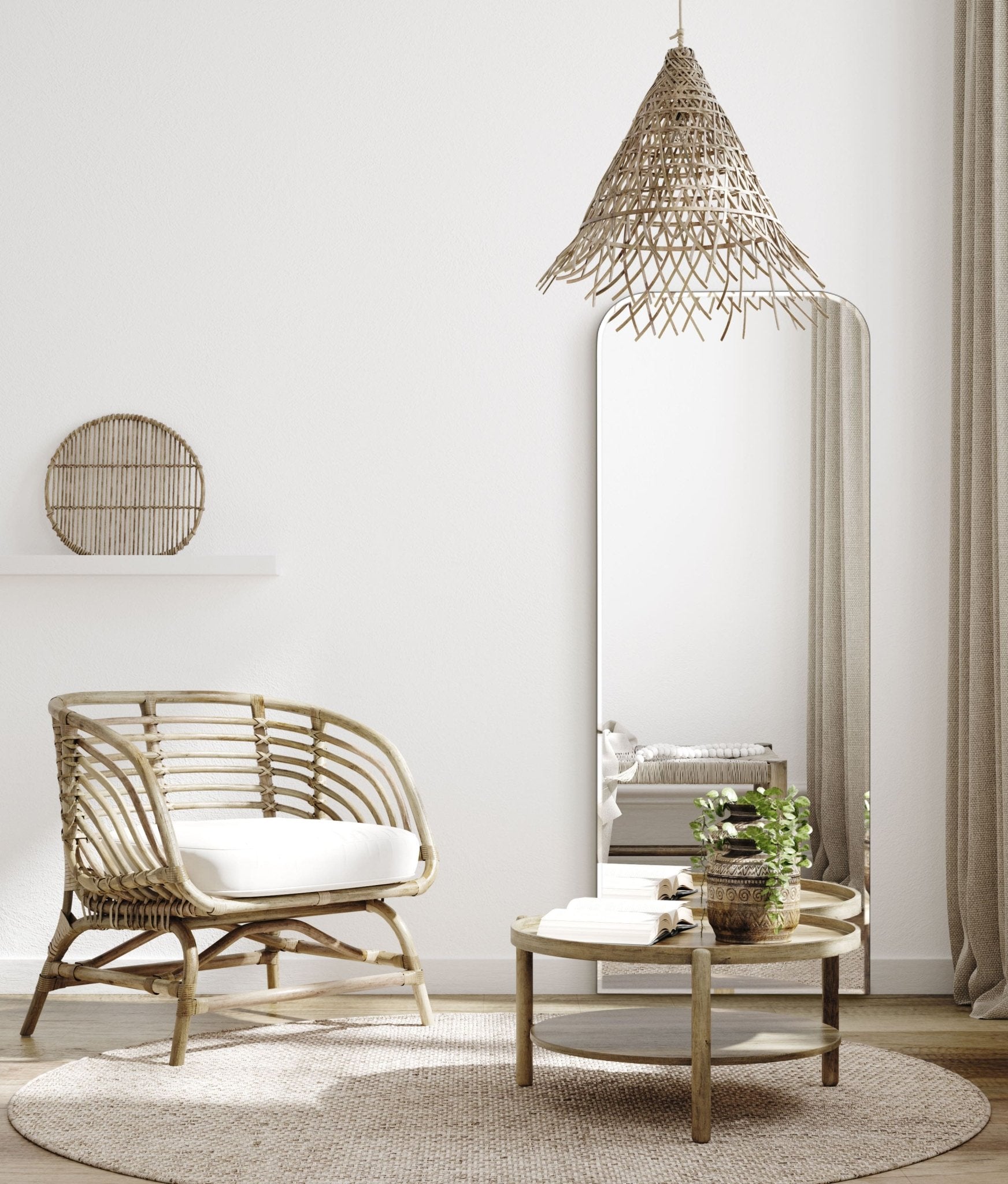 Square Mirror No. 1 | 180 x 60 cm - Blossholm