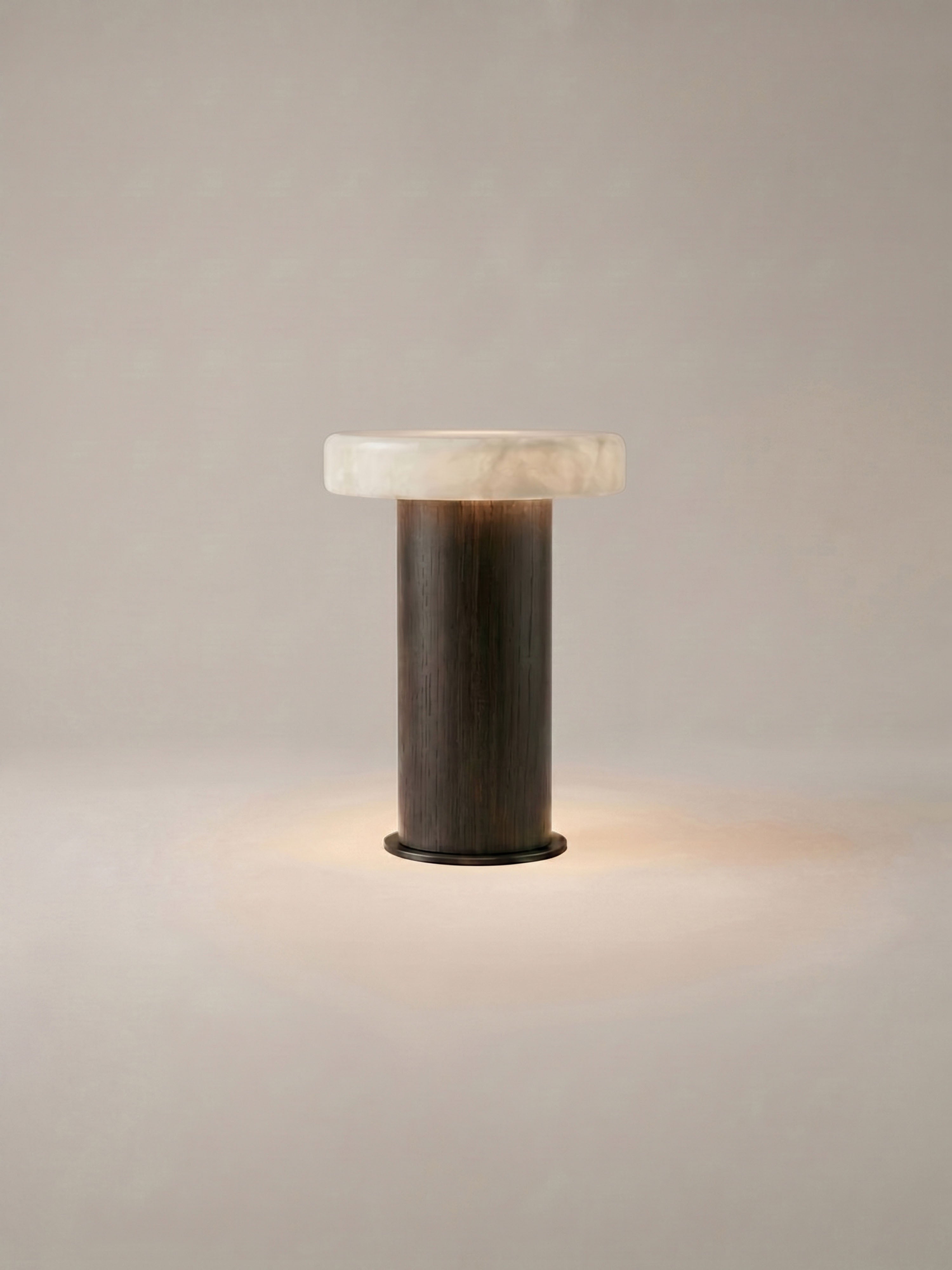Orel Portable Lamp | Dark Oak