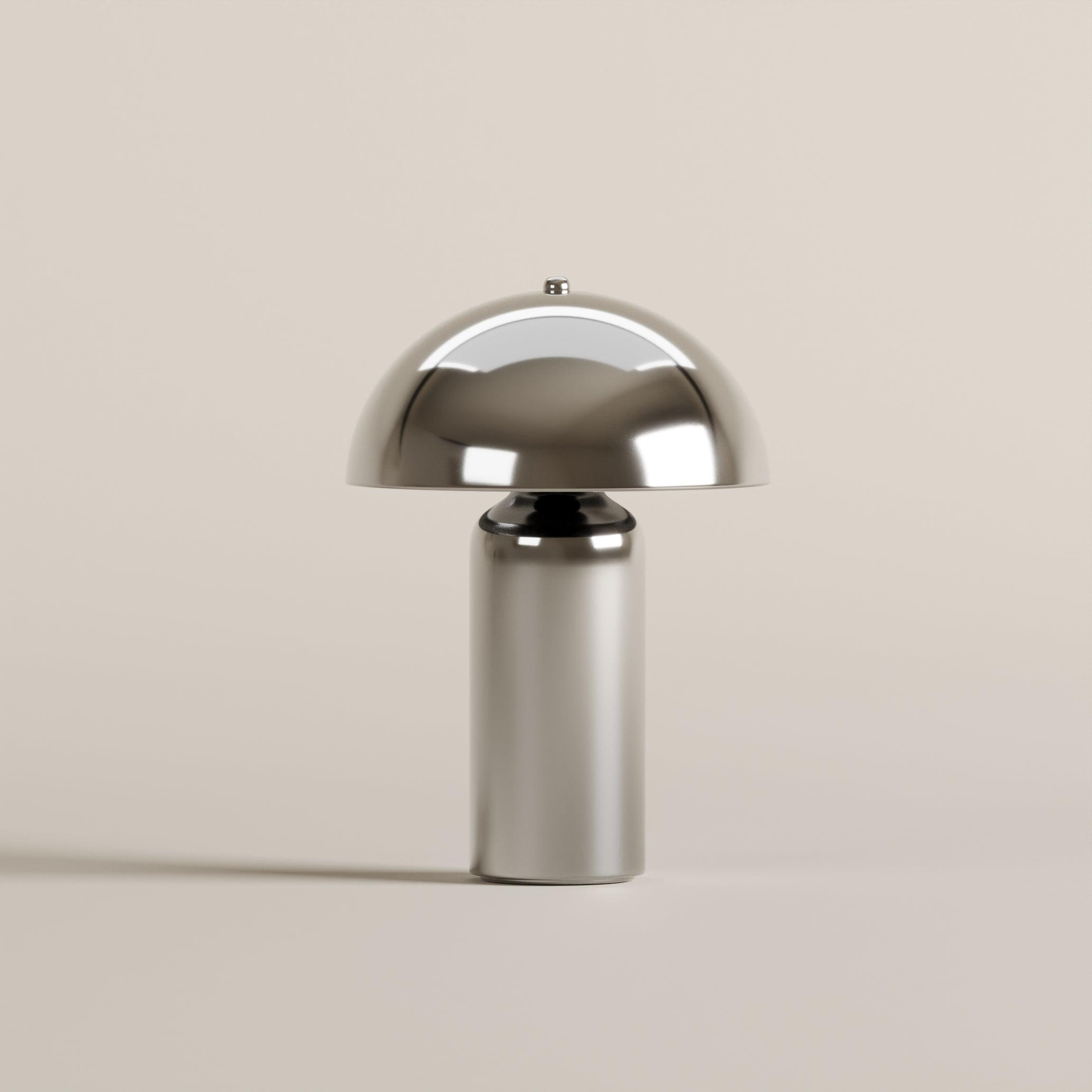Dome Table Lamp Large | Chrome