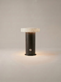 Orel Portable Lamp | Dark Oak