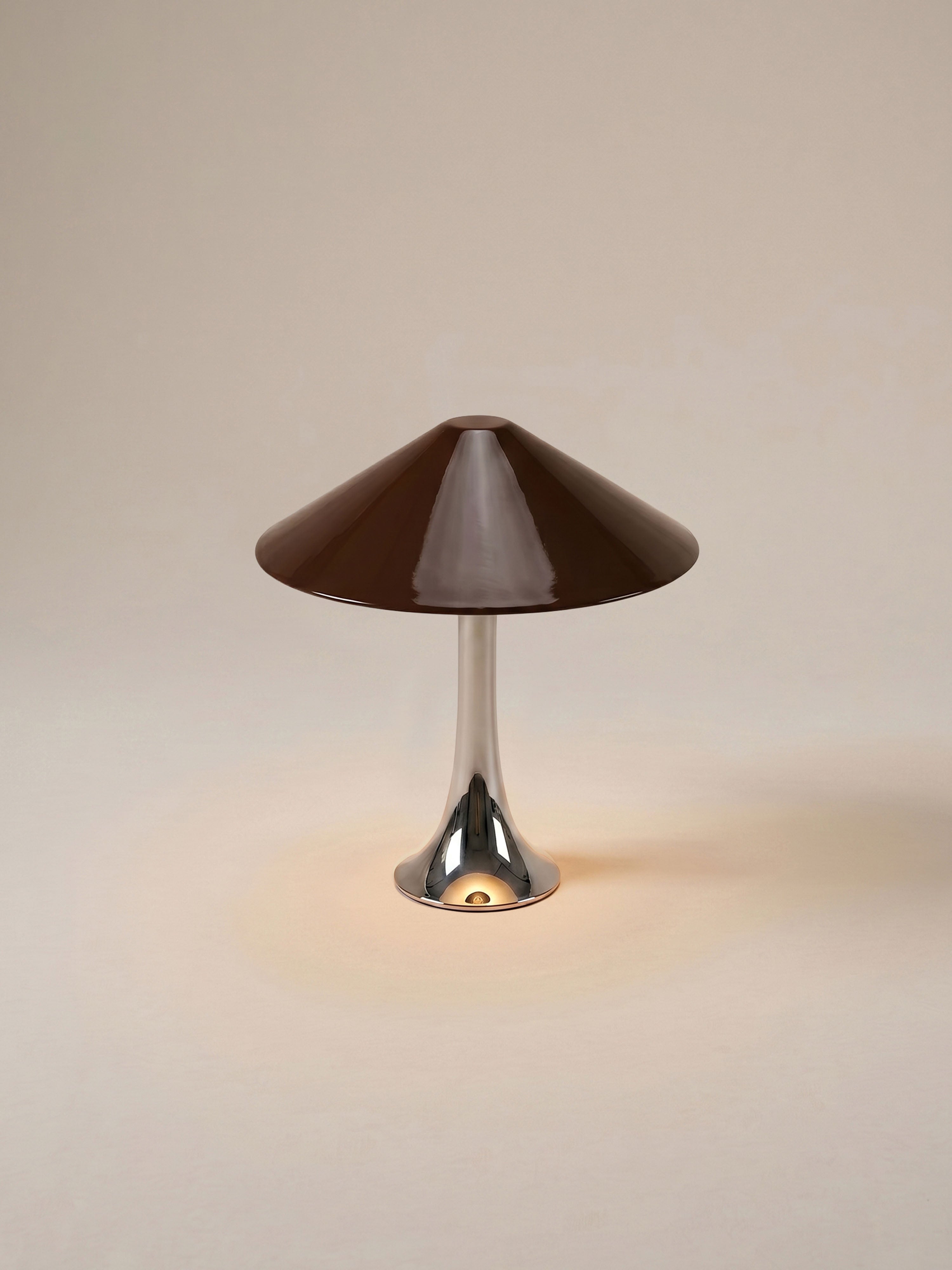 Nova Large Portable Lamp | Dark Chocolate