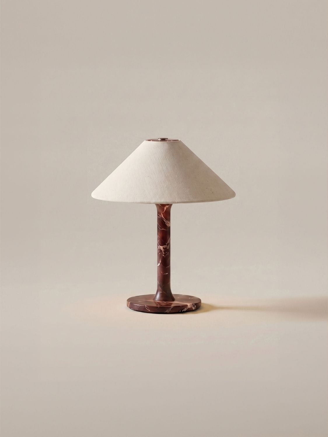The Rossa Portable Lamp | Rosso Levanto & Linen