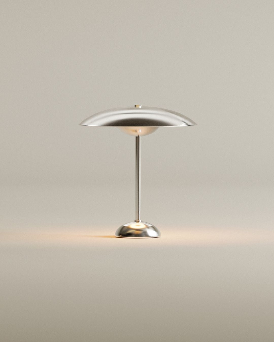 Aethém Lamp Portable | Chrome