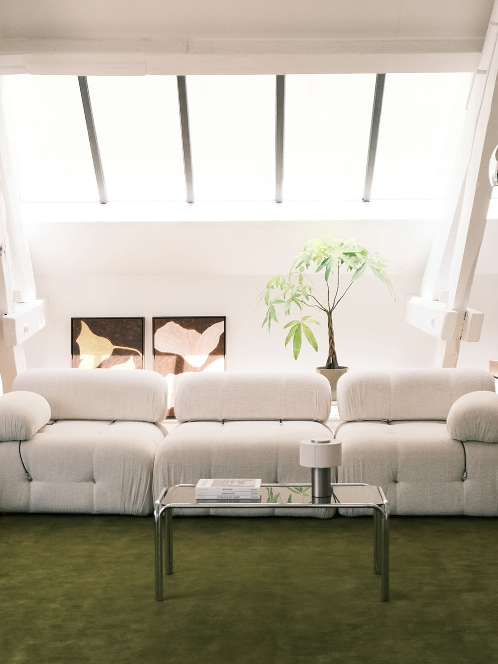 Auríe Portable Lamp | Satin Aluminium