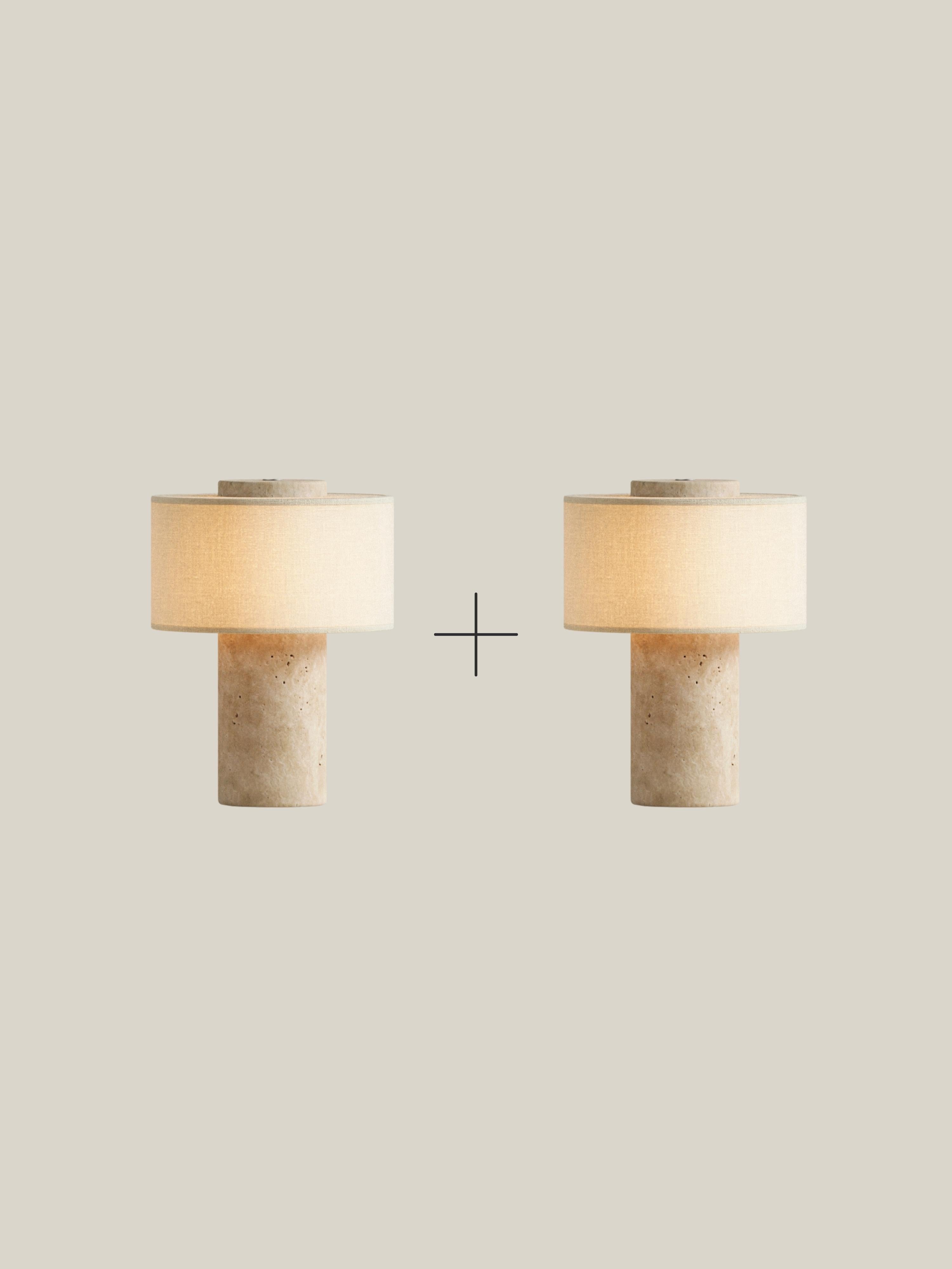 Bundle of 2 - Travertine
