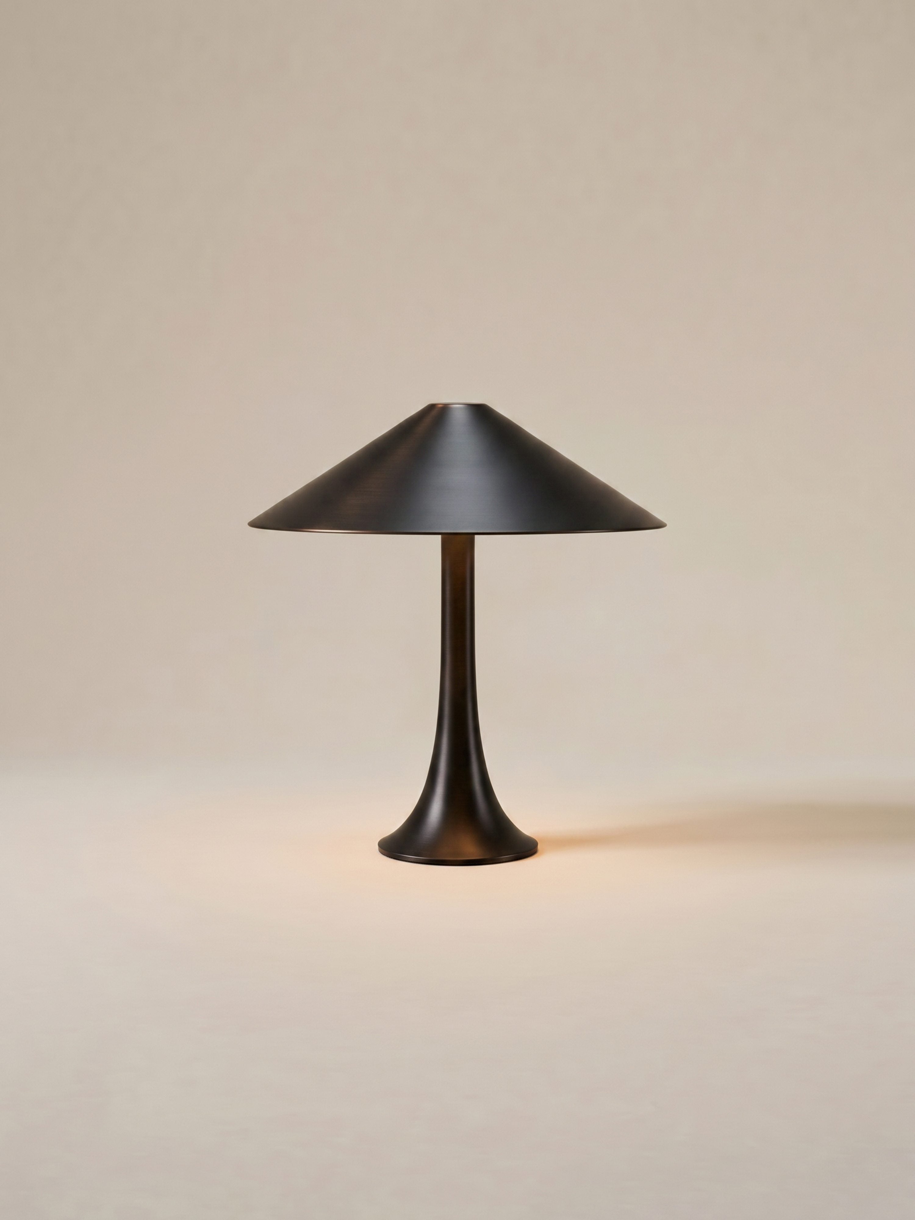 Nova Large Portable Lamp | Black Steel