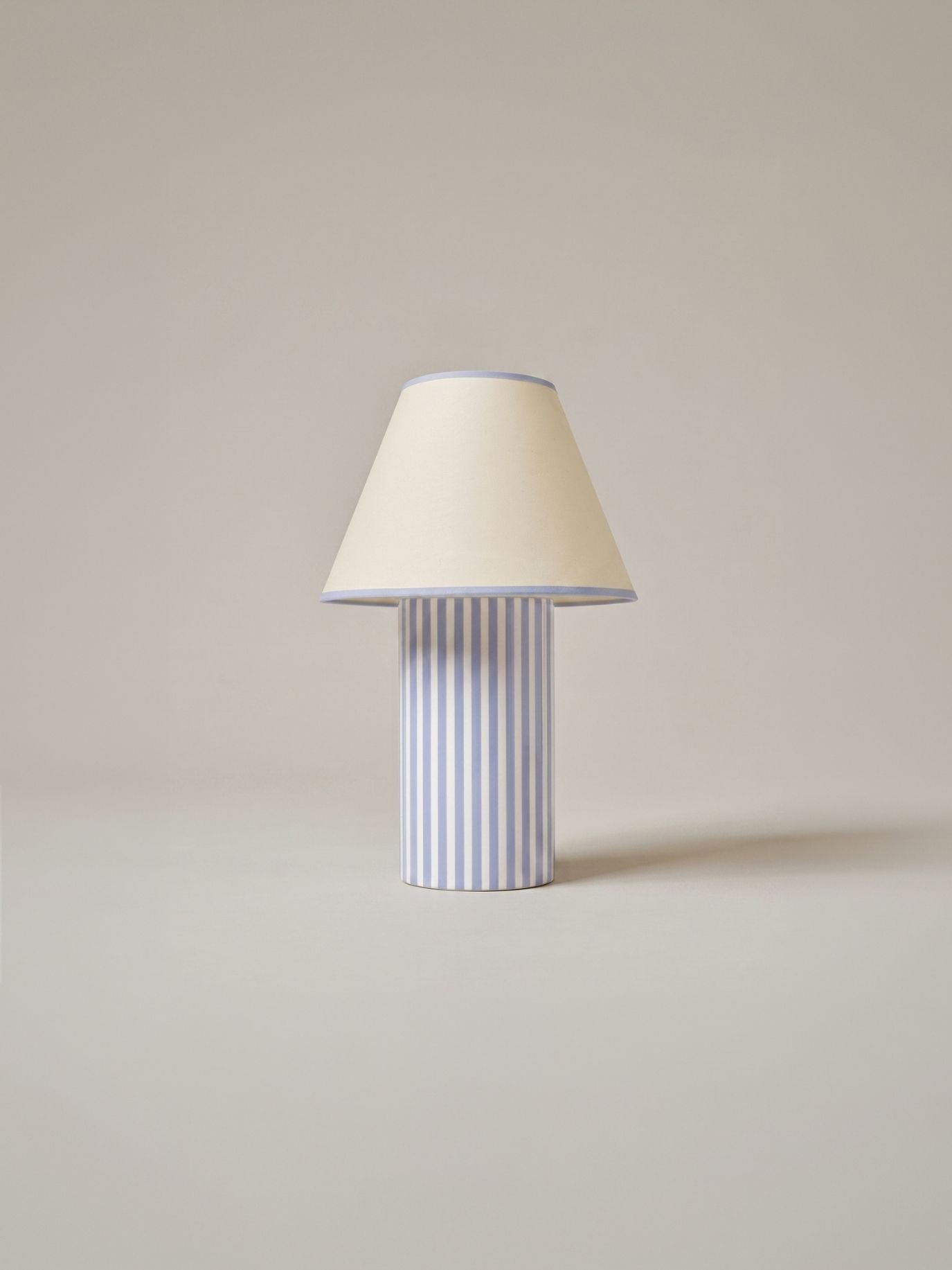 The Original - Aurel Portable Lamp | Linen - Blue & White