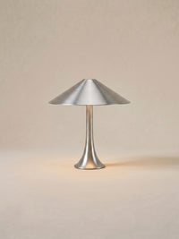 Nova Large Portable Lamp | Stainless Steel