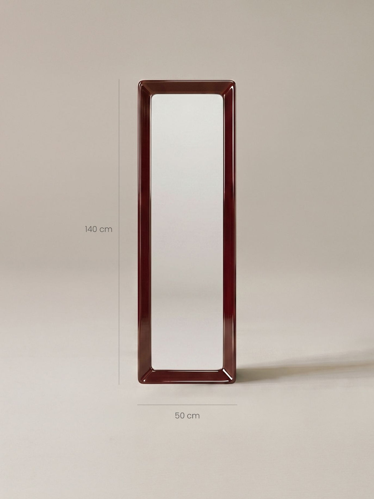 Aurel Mirror - Burgundy | 140 x 50 cm