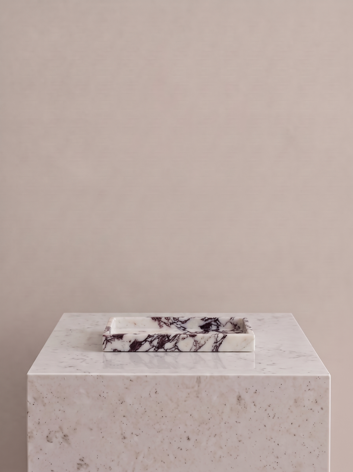 Elva Tray (Set of 2) | Calacatta Viola