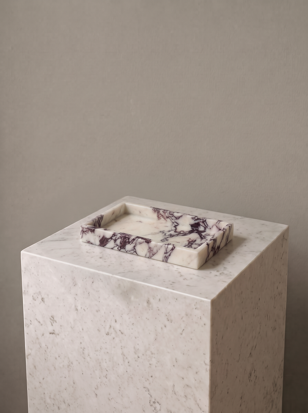 Elva Tray (Set of 2) | Calacatta Viola
