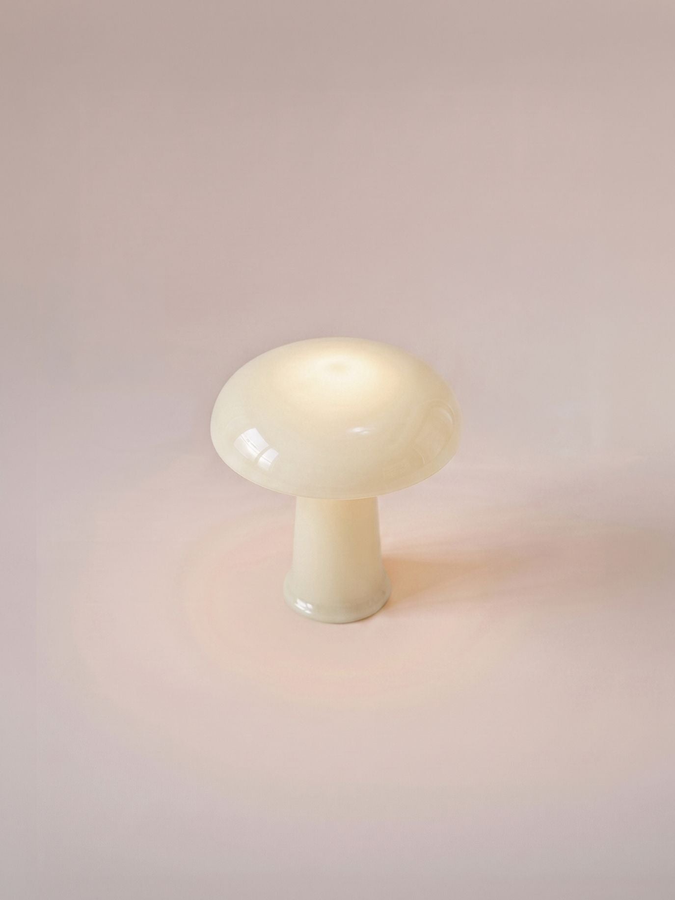 Cera Mini Portable Lamp | Yellow Glass
