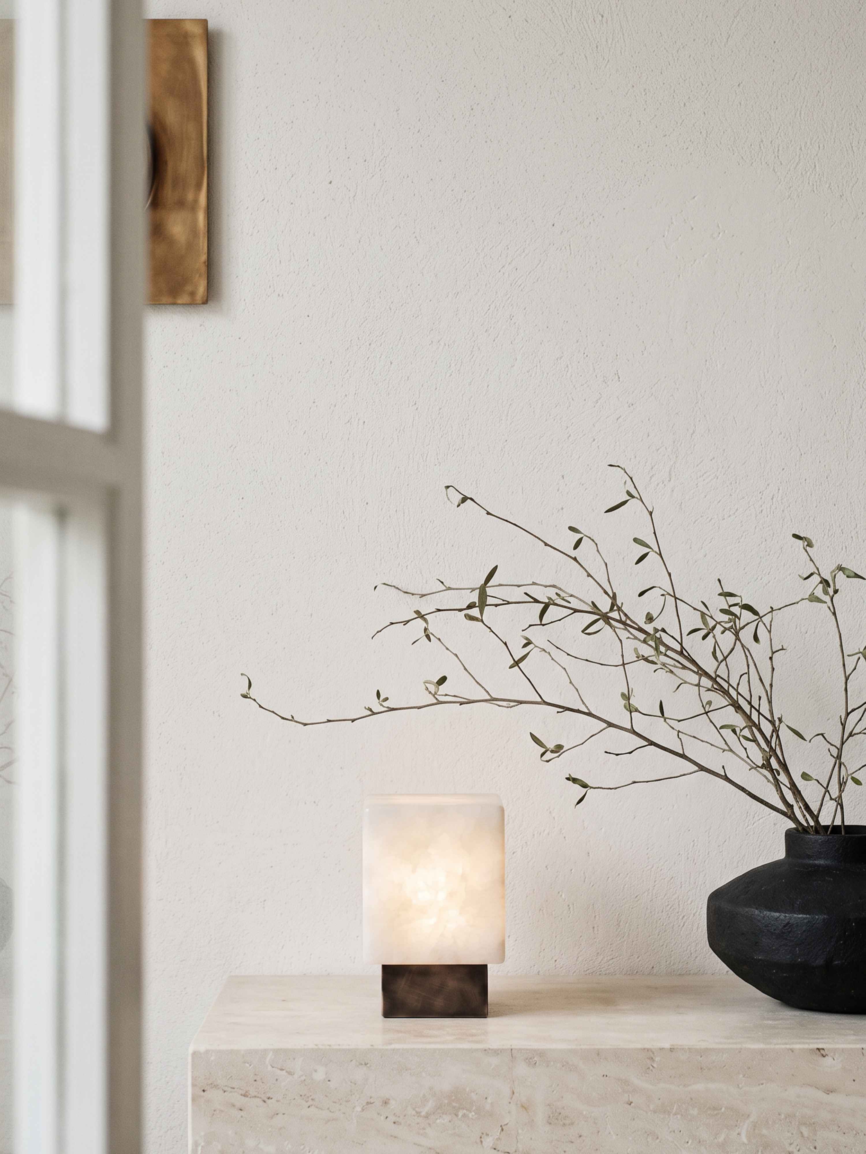 Lampe Portable Maríel | Bleu Céramique