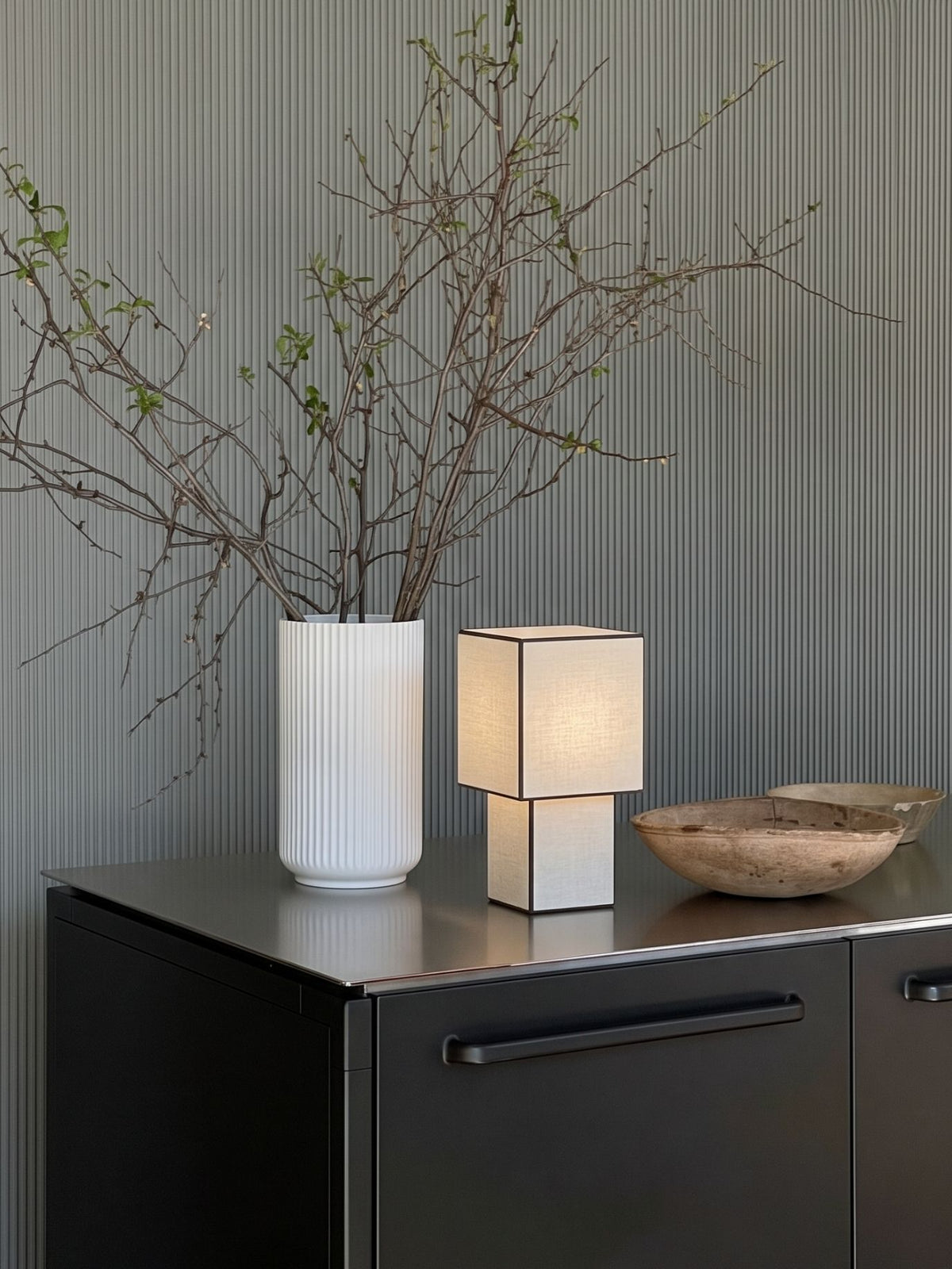 The Original - Forma Portable Lamp | Linen
