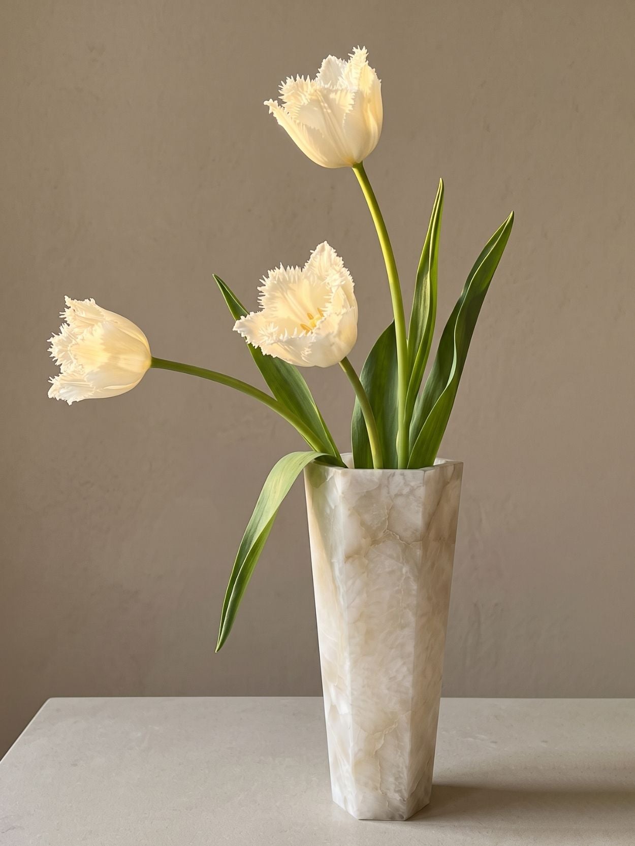 The Eden Vase - Alabaster