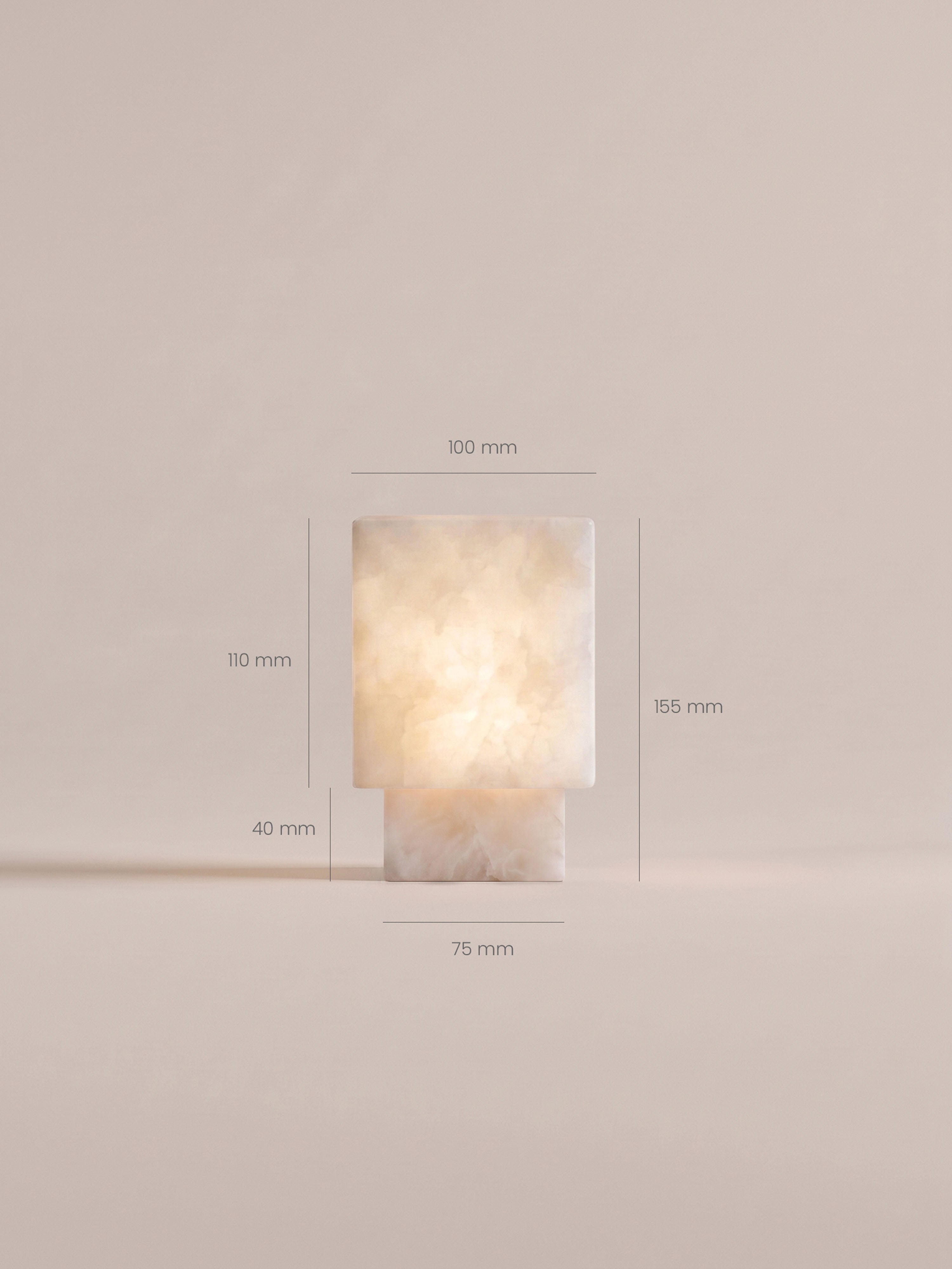 Lampe Portable Maríel | Bleu Céramique