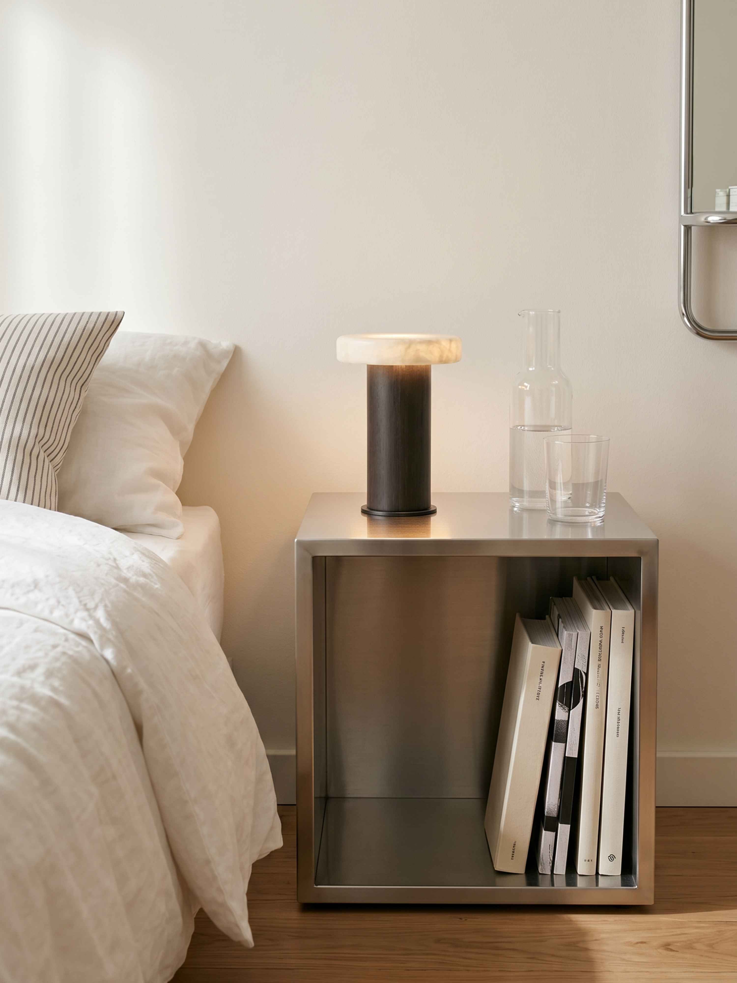 Lampe Portable Maríel | Bleu Céramique