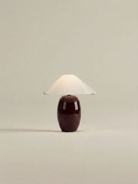 Maríel Portable Lamp | Red Ceramic