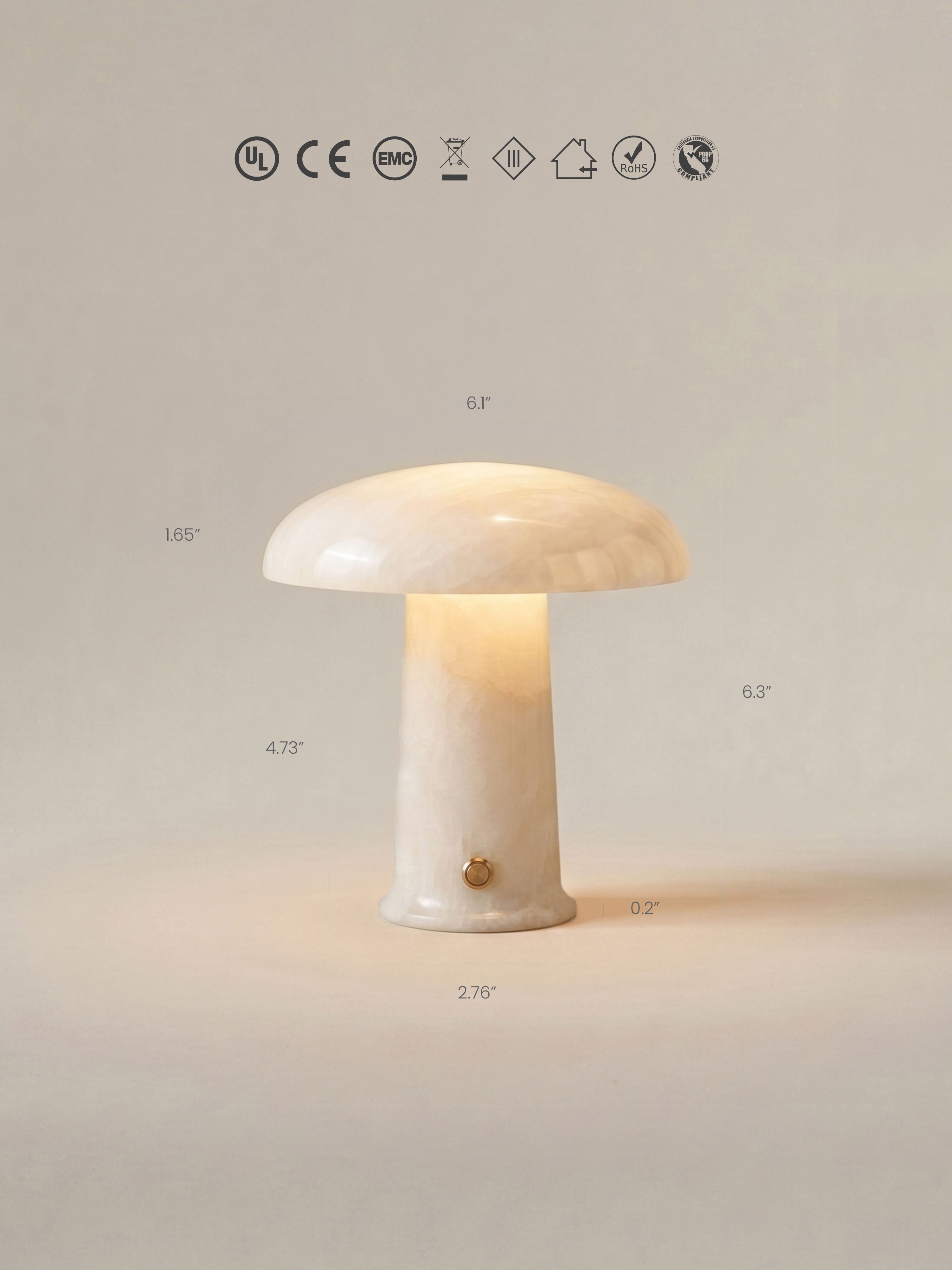 The Original - Cera Mini Portable Lamp | Alabaster