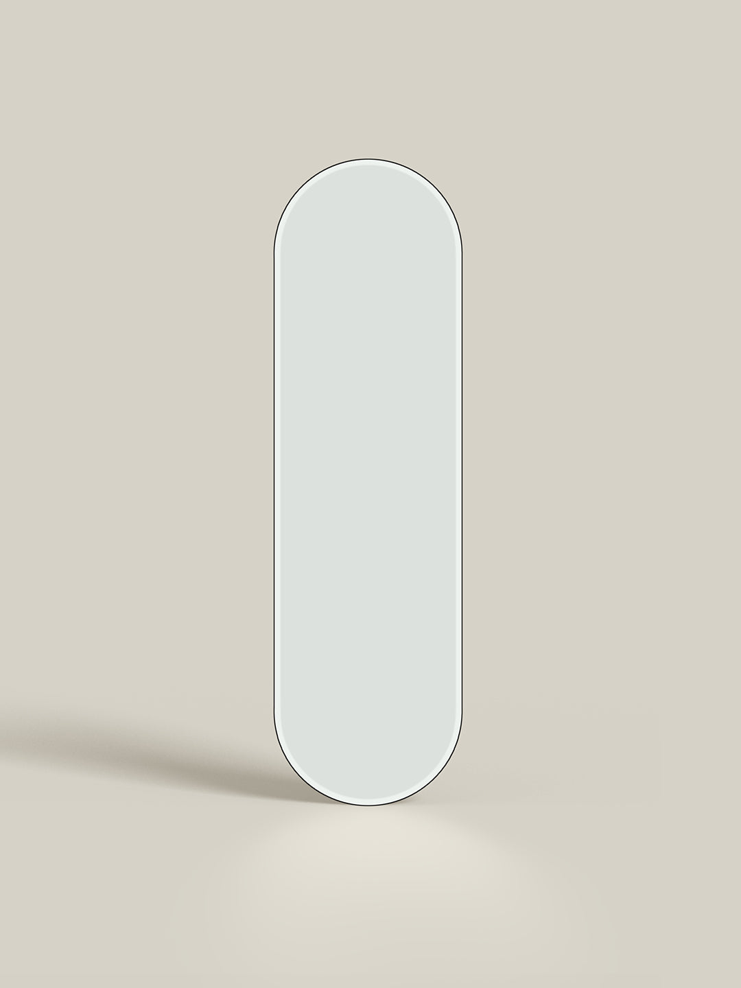Oval Mirror No. 2 | 130 x 40 cm
