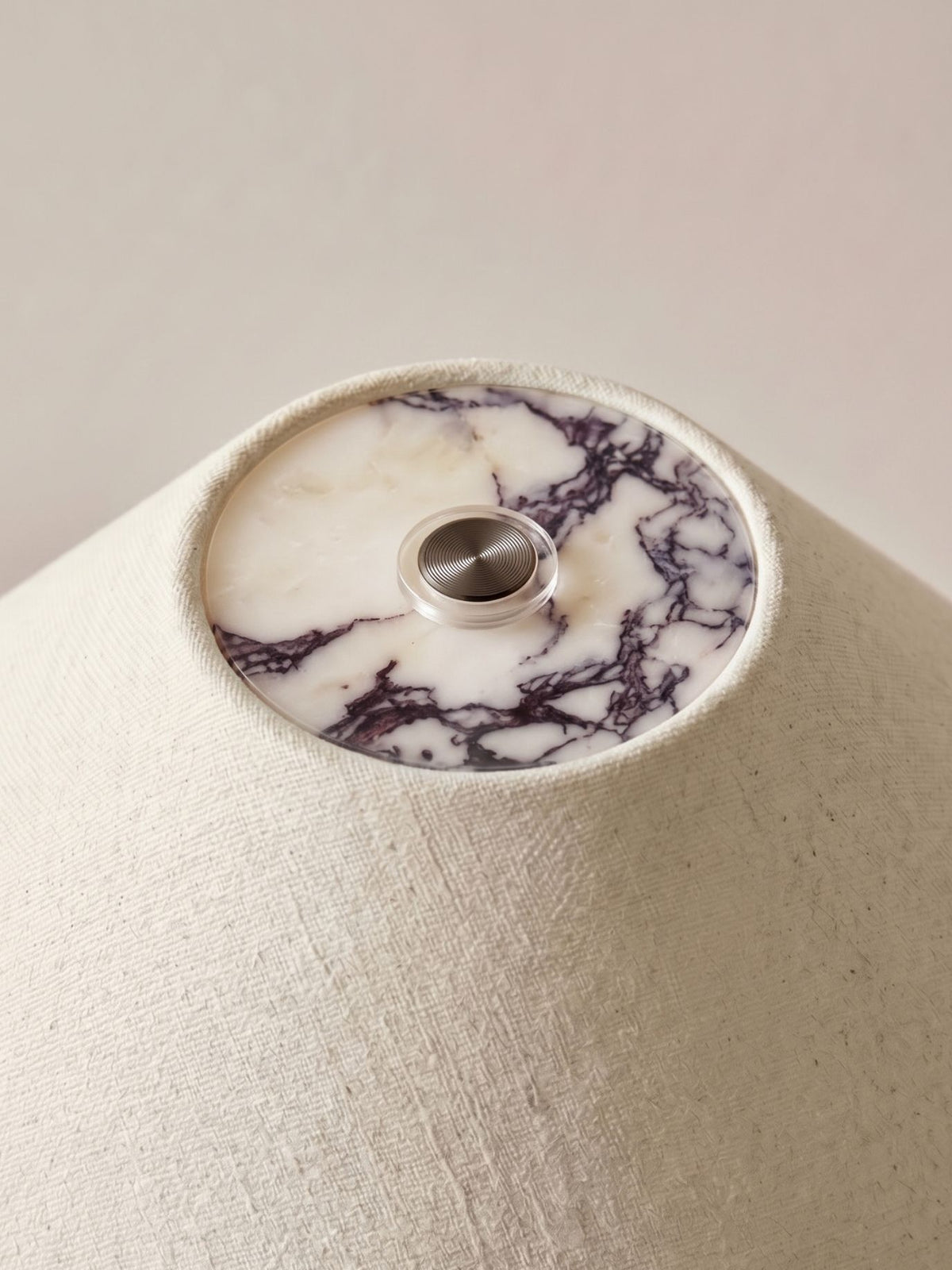 Rossa Portable Lamp | Calacatta Viola & Linen